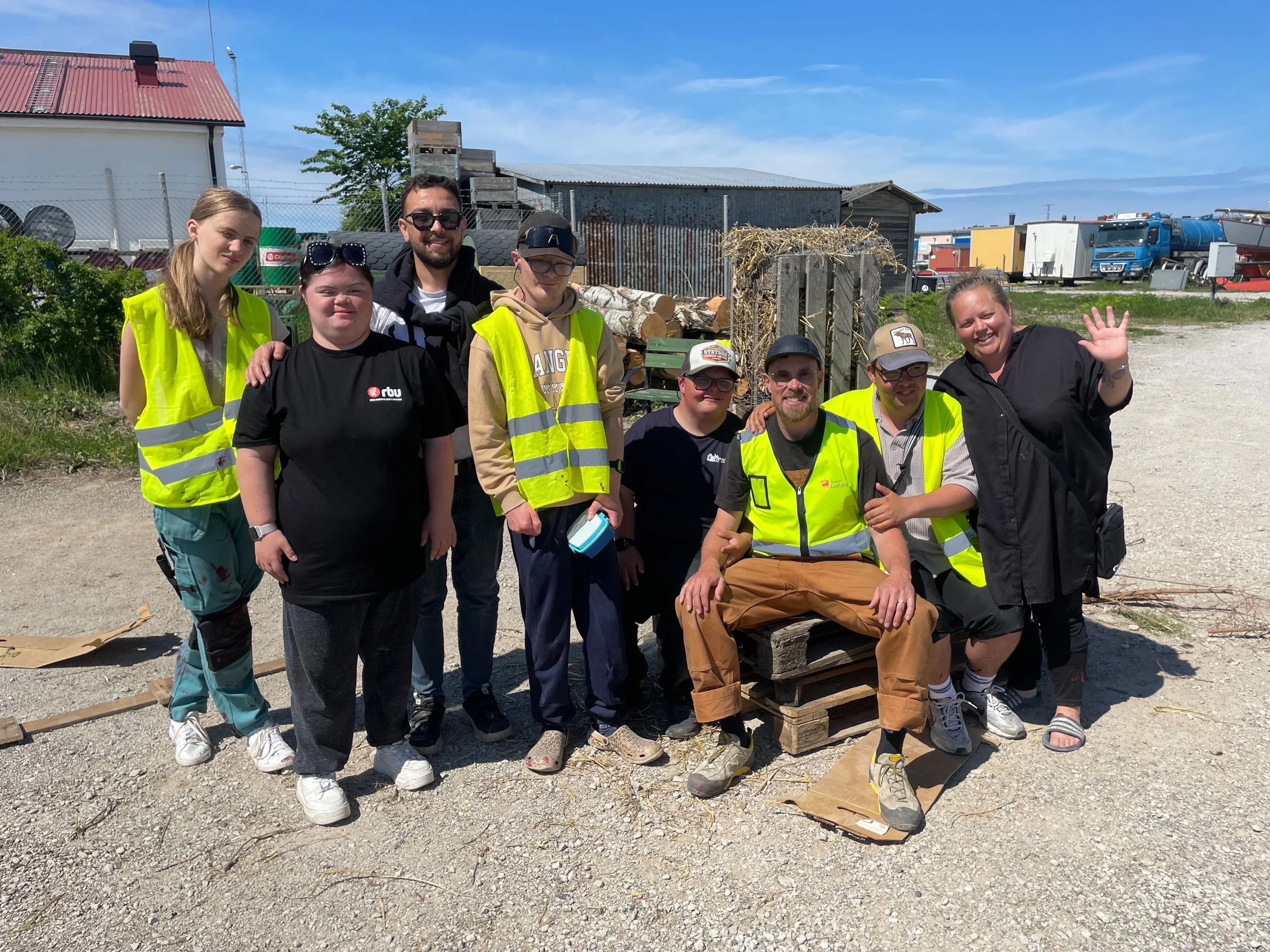 The reuse and refurbishment team