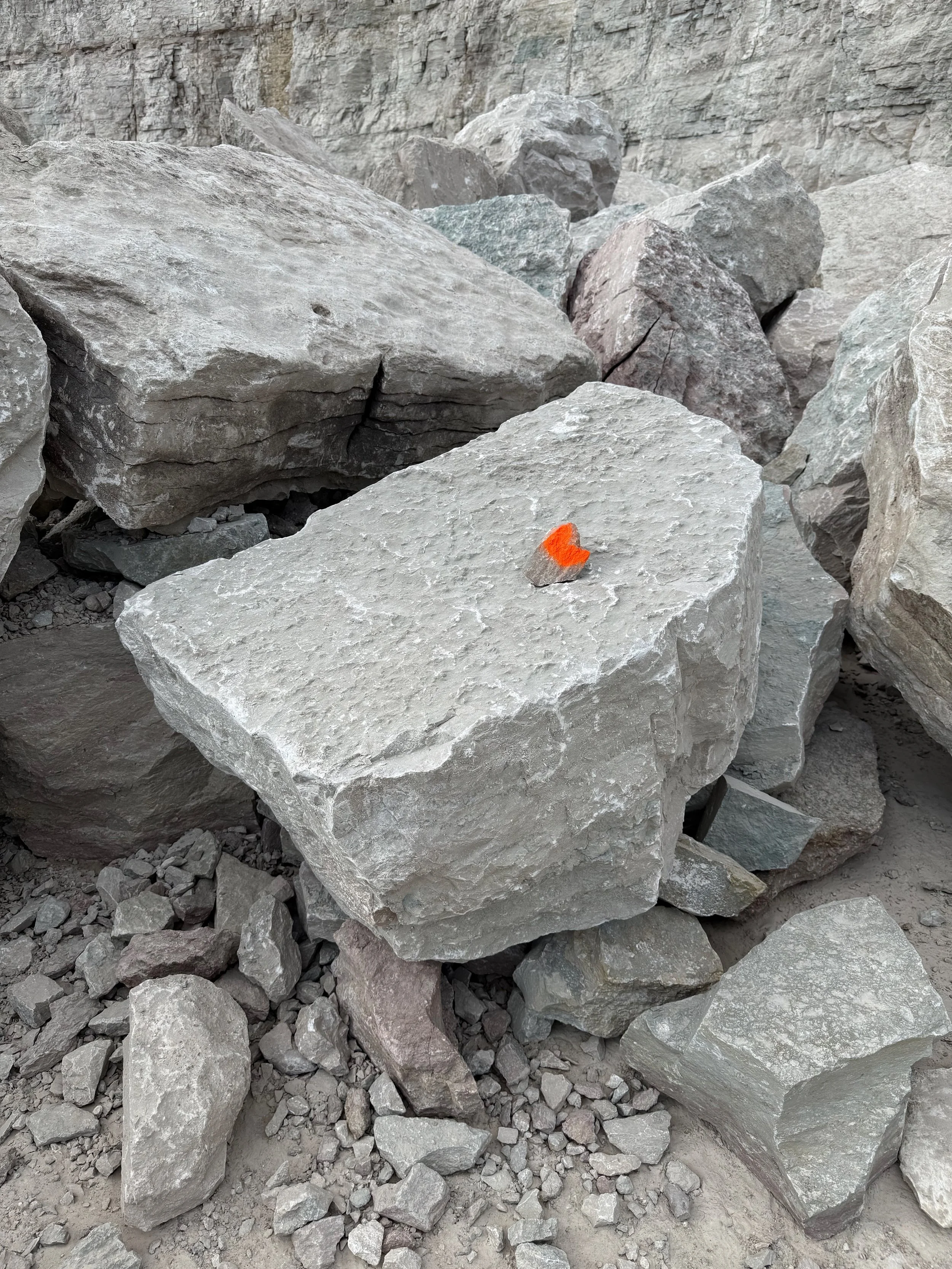 Selecting locally sourced limestones as stoppers and stepping stones