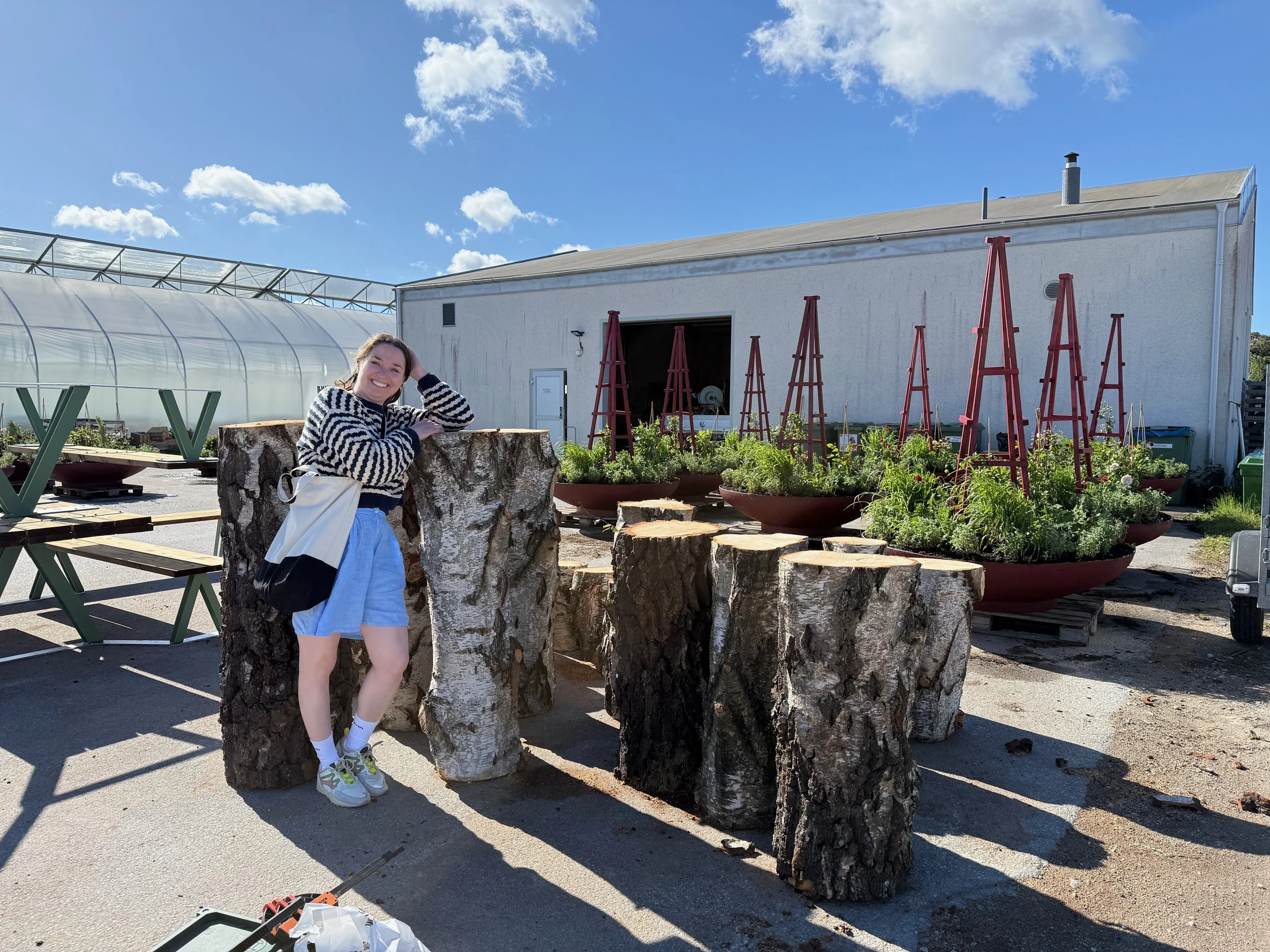 Happy landscape architect