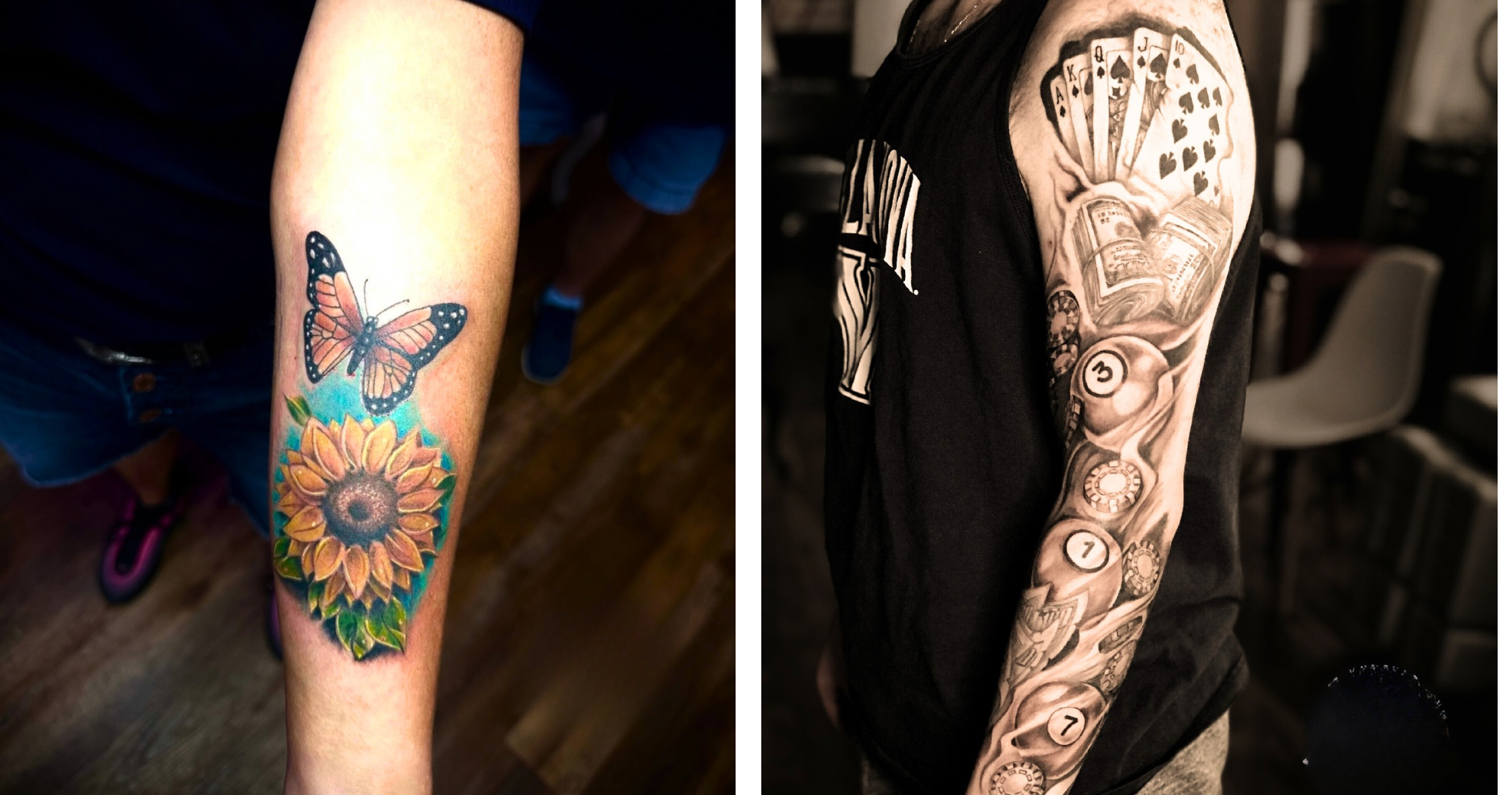 Black &amp; Grey vs. Color Tattoos: Longevity, Aging, and Skin Considerations