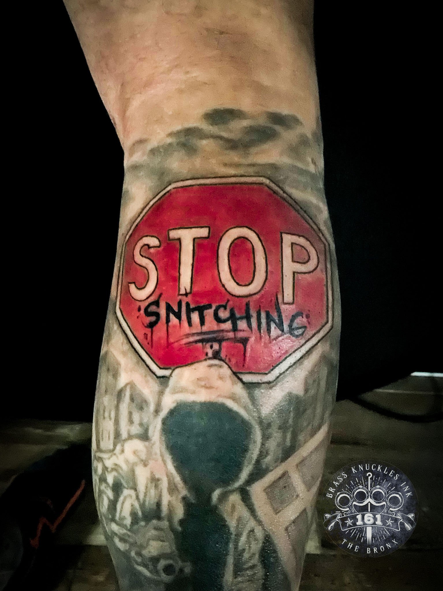 Stop snitching tattoos