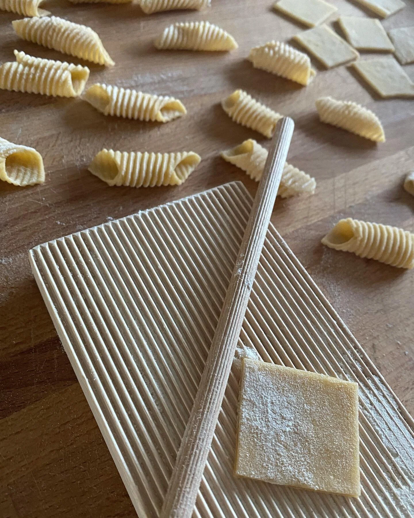 Last week marked a year since I started made on sundays. How&rsquo;d I celebrate? By learning new pasta shapes.