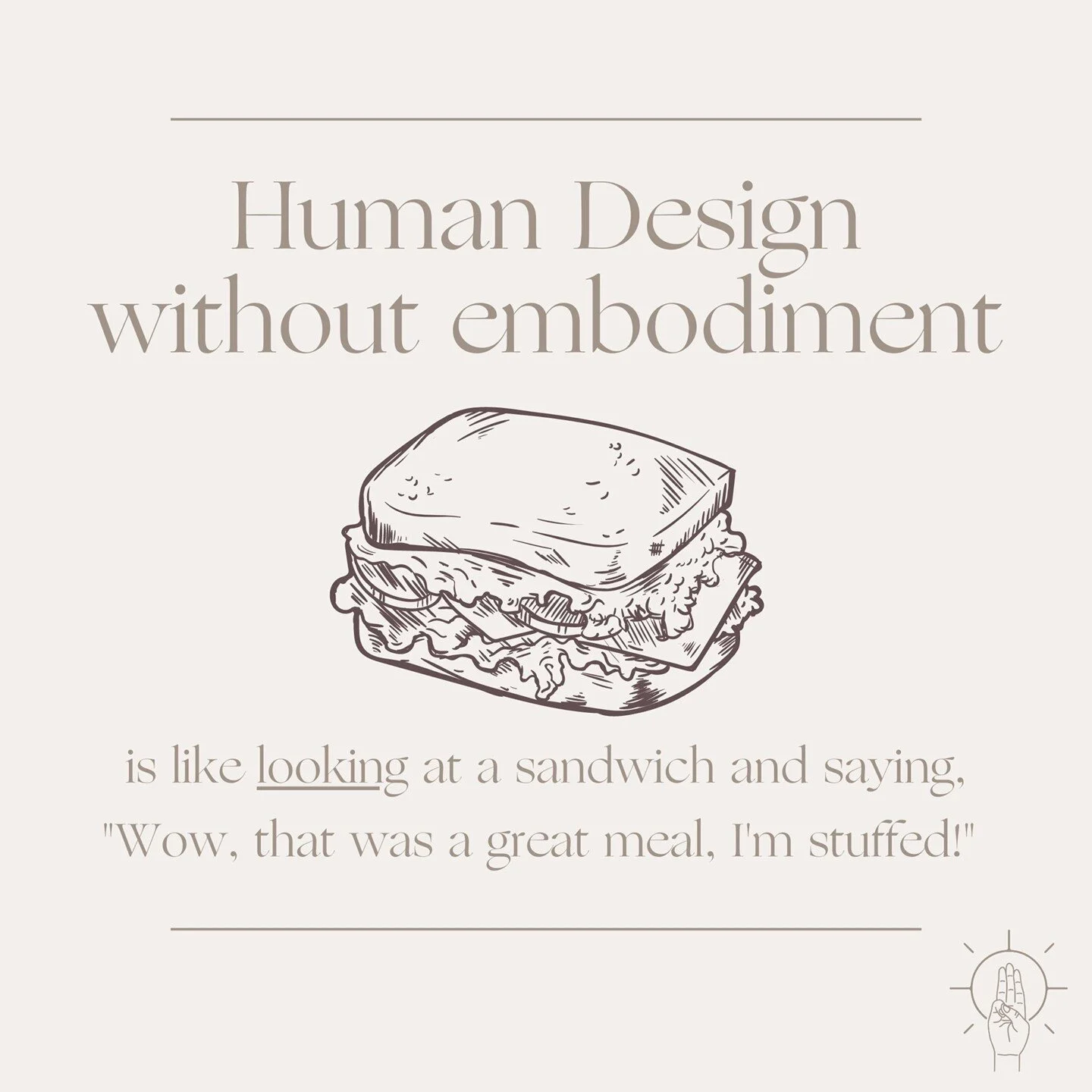 human design embodiment honored body