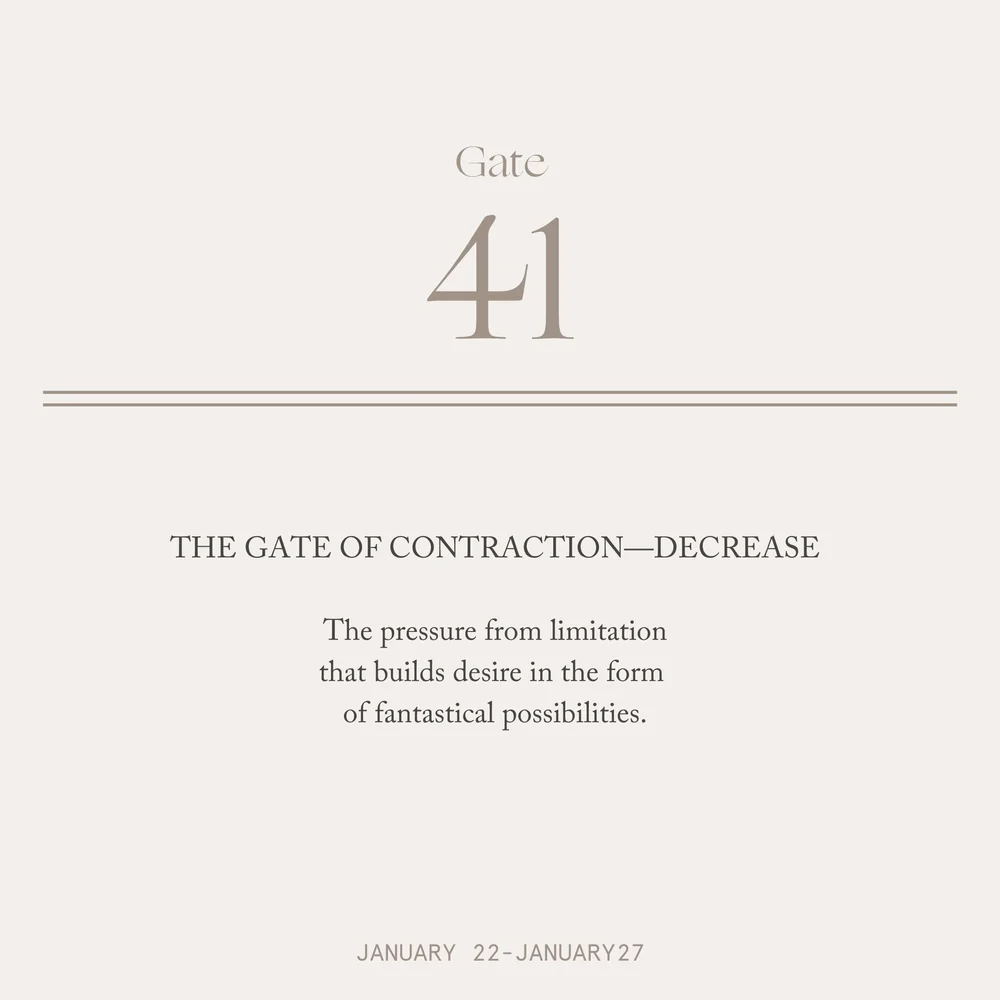The Human Design New Year—Gate 41 — Honored Body