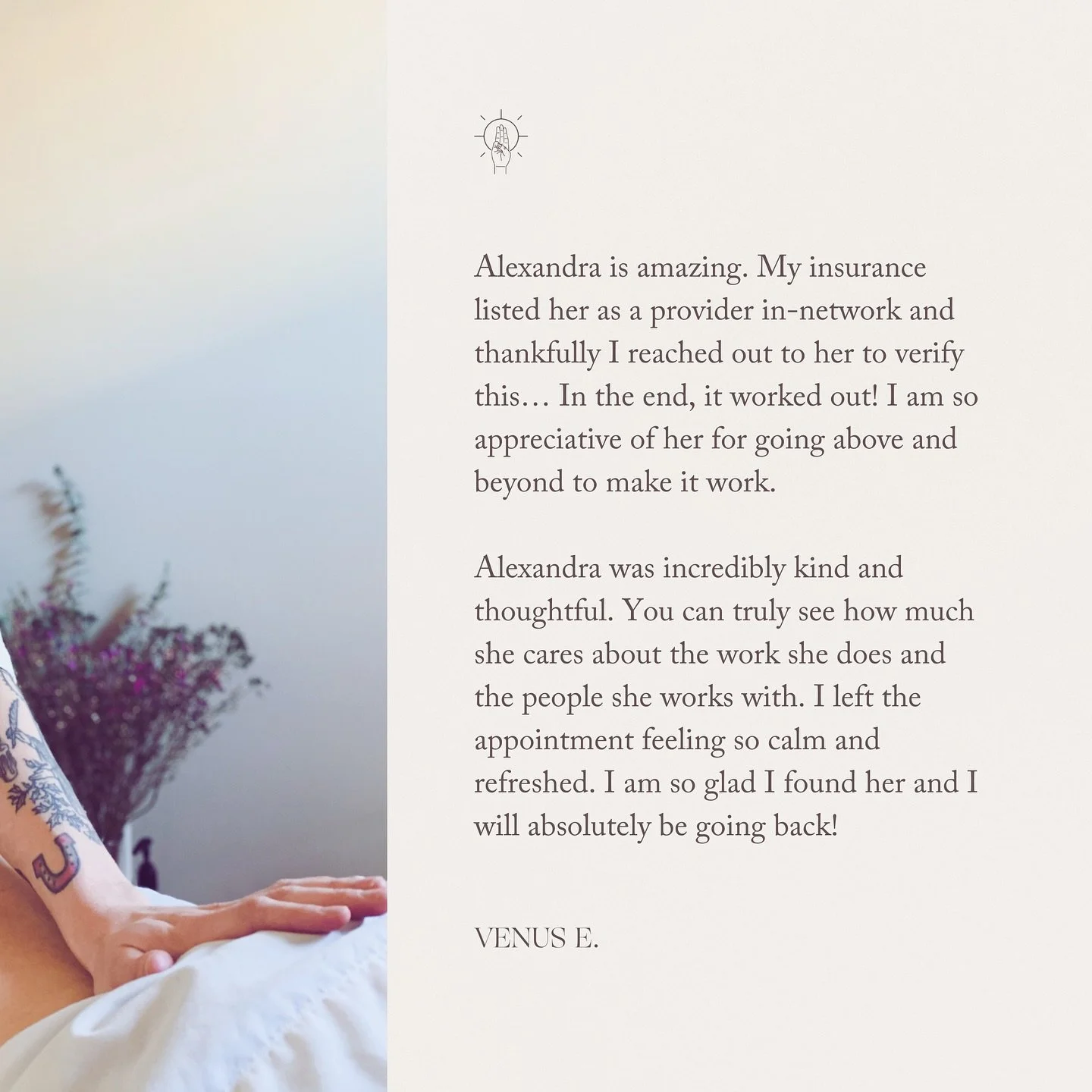 Did you know you might be able to use your insurance benefits to cover massage or CranioSacral therapy? 

For what folks are paying for health insurance, I&rsquo;m adamant that they should get the full use of their benefits and I&rsquo;m no stranger 