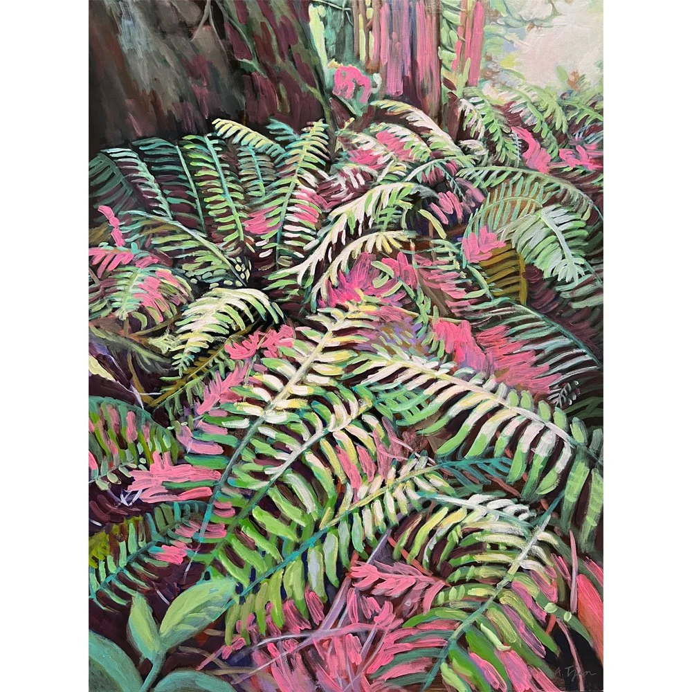 Dancing Ferns <small>30 x 40</small>