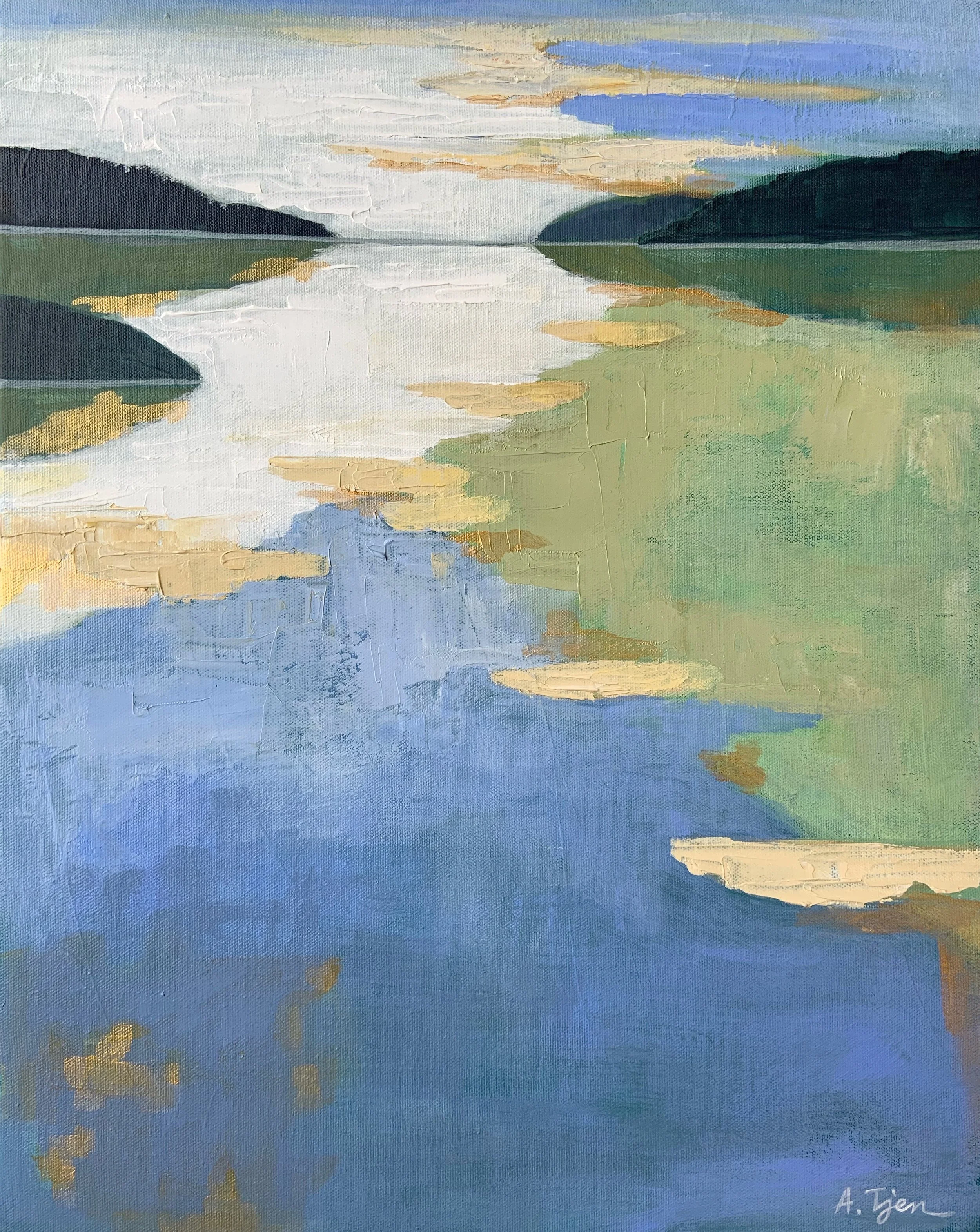 Echos through the Blue Sky
 16 × 20 in 
 Placed in a private collection 