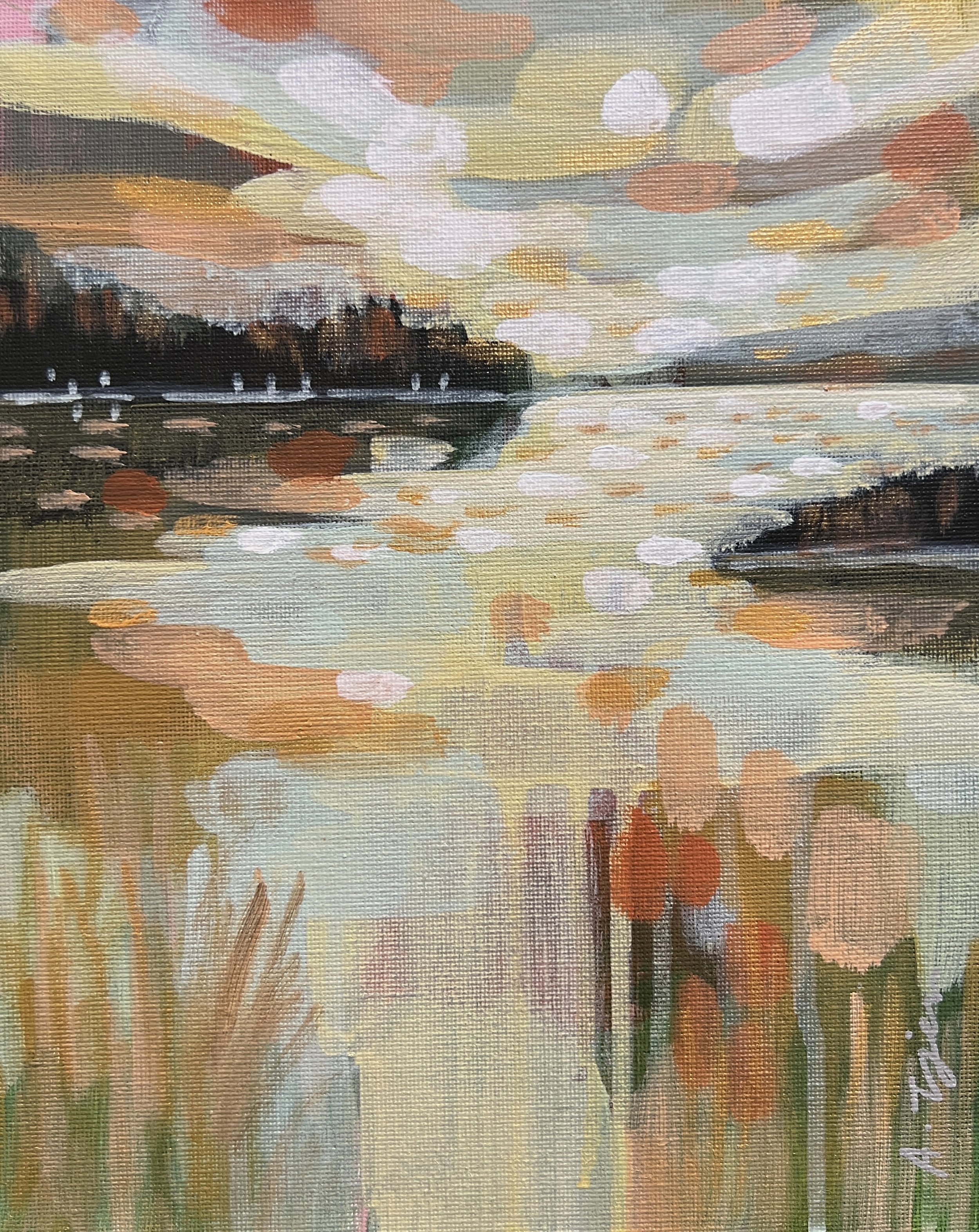 Warmth of Sunset V
 8 × 10 in 
 Placed in a private collection 