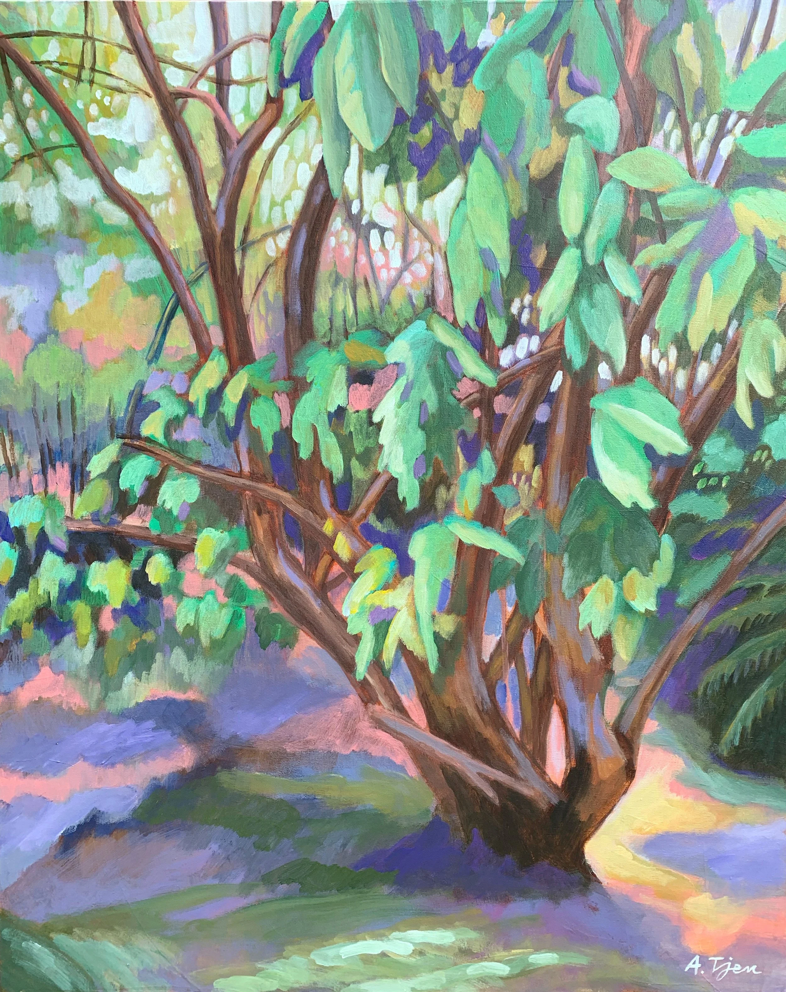 Gentle Sway
 24 × 30 in 
 Placed in a private collection 