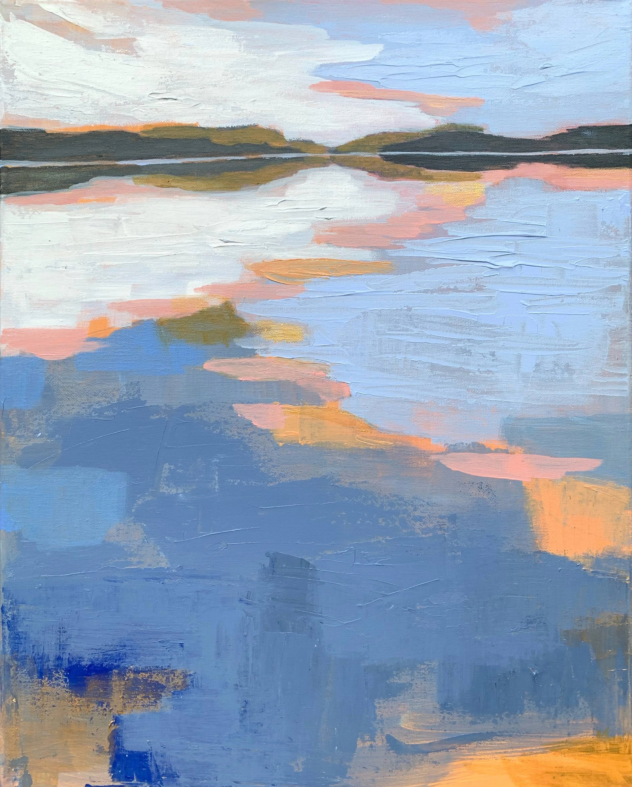 Breaths of Sunset I
 16 × 20 in 
 Placed in a private collection 