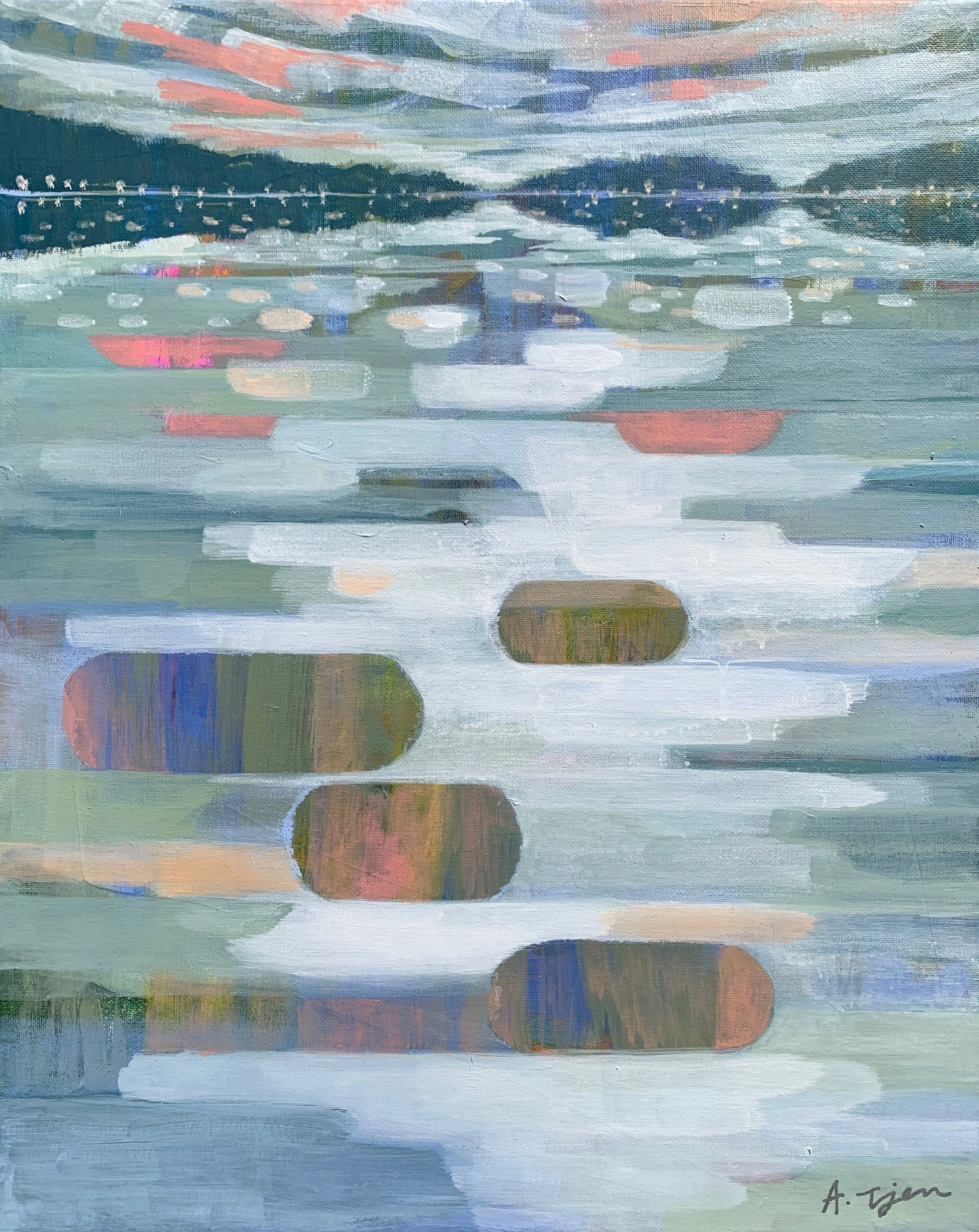 Sea of Dreams #2
 16 × 20 in 
 Placed in a private collection 