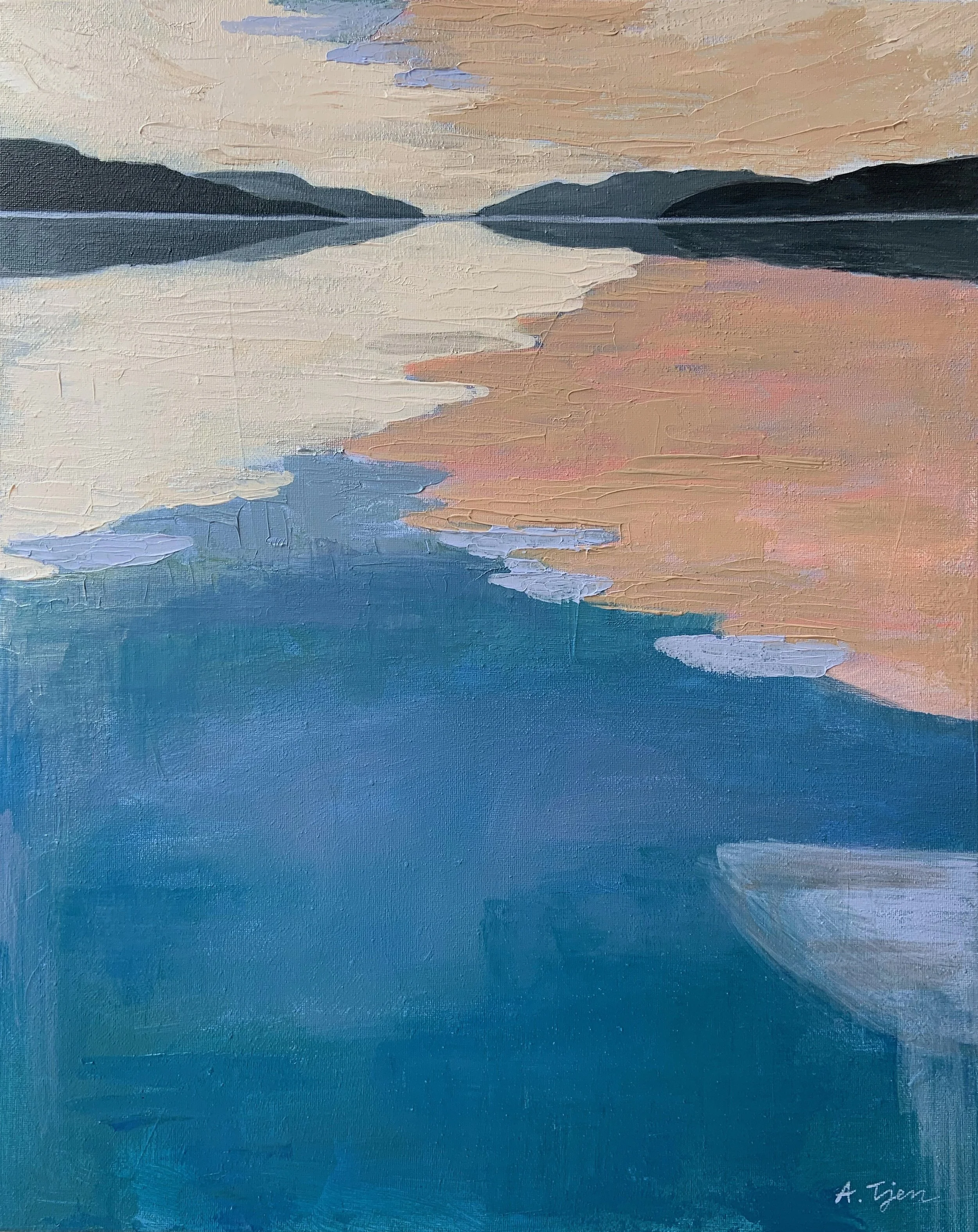 Timeless Breezes I
 16 × 20 in 
 Placed in a private collection 