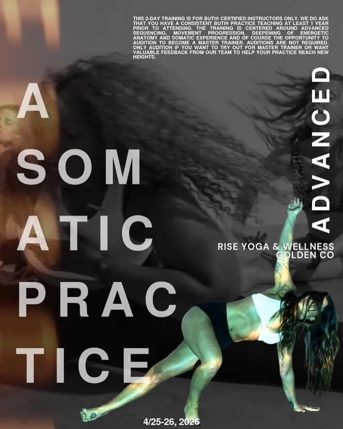 Ready to elevate your practice and step fully into your power? 🔥✨

Join us for our Advanced BUTI Certification (2-Day Training) &mdash; an immersive experience designed to deepen your technique, expand your confidence, and unlock your unique teachin