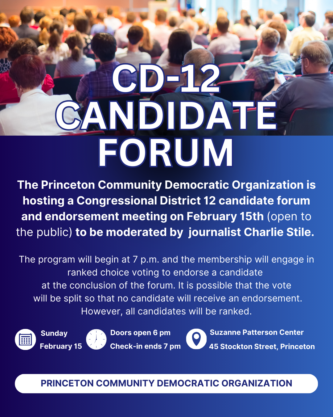 PCDO Congressional Endorsement Meeting