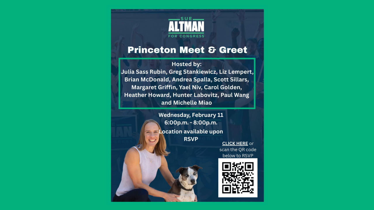 Meet & Greet with Sue Altman