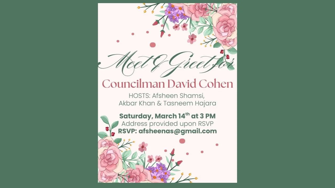 Meet &amp; Greet with David Cohen