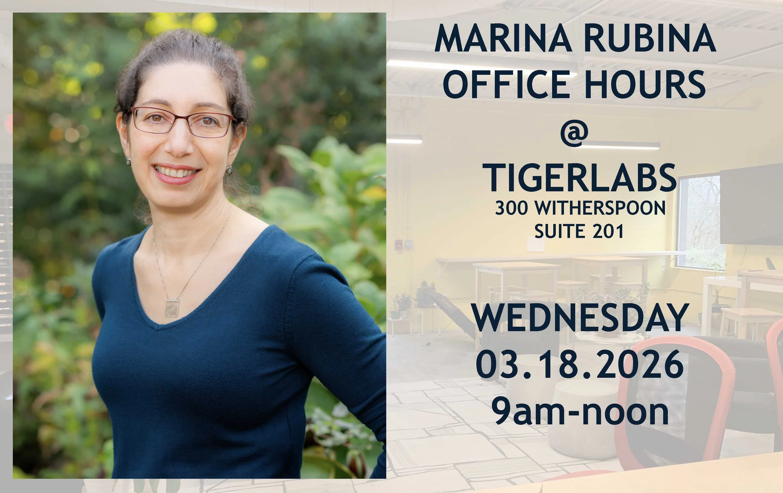 Office Hours with Marina Rubina