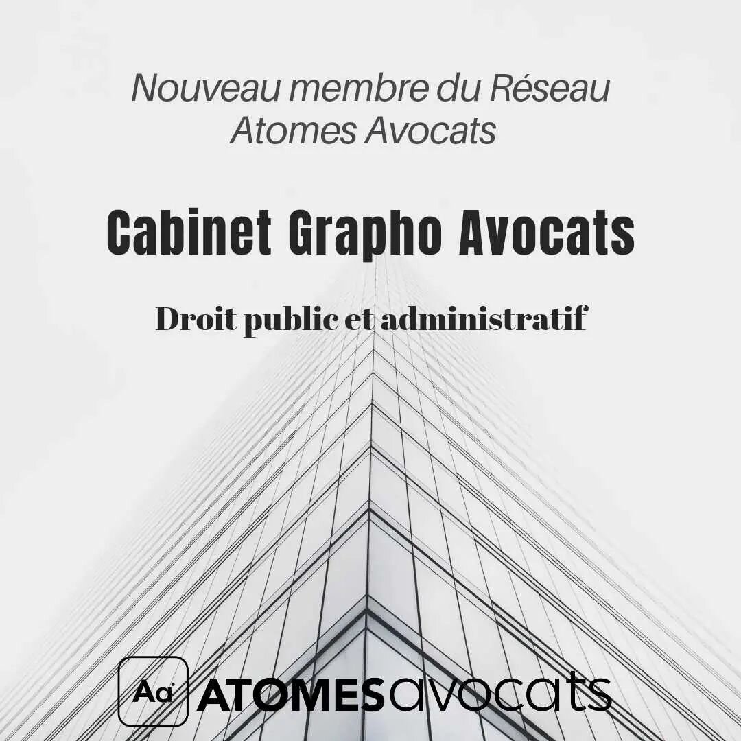 NOUVEAU MEMBRE CHEZ ATOMES AVOCATS EN DROIT PUBLIC ET DROIT ADMINISTRATIF⚡️

Cabinet Grapho Avocats (AARPI) fond&eacute; par Ma&icirc;tres Delphine KRZISCH et L&eacute;onard BALME LEYGUES, Avocats  inscrits au barreau de Paris.

Comp&eacute;tences: C