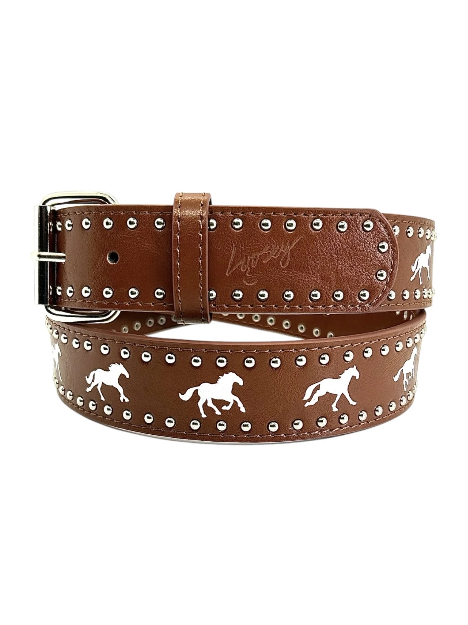 Brown stallion horse belt.jpg