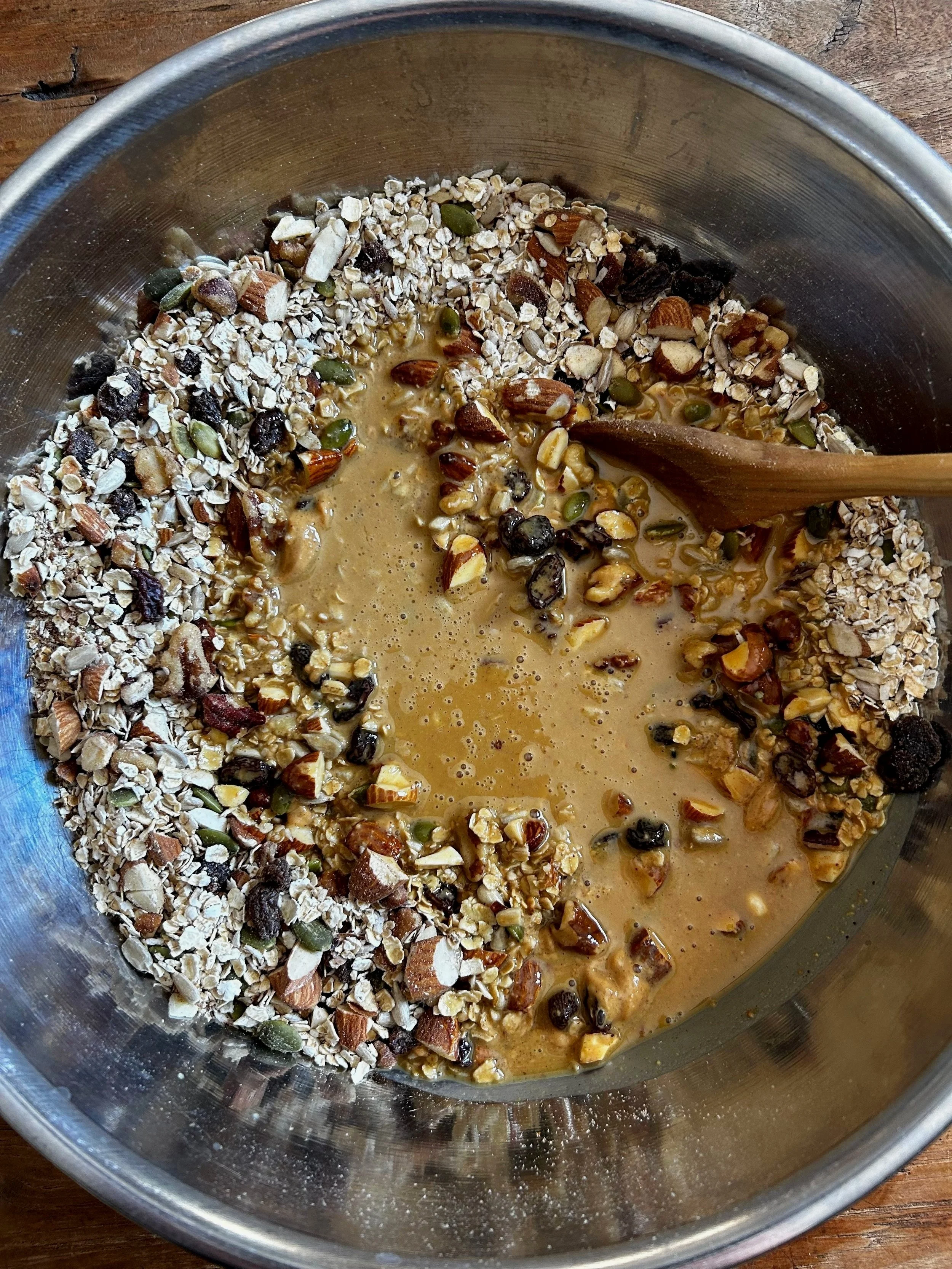 Large Batch High-Protein Granola. | harvestandnourish.com