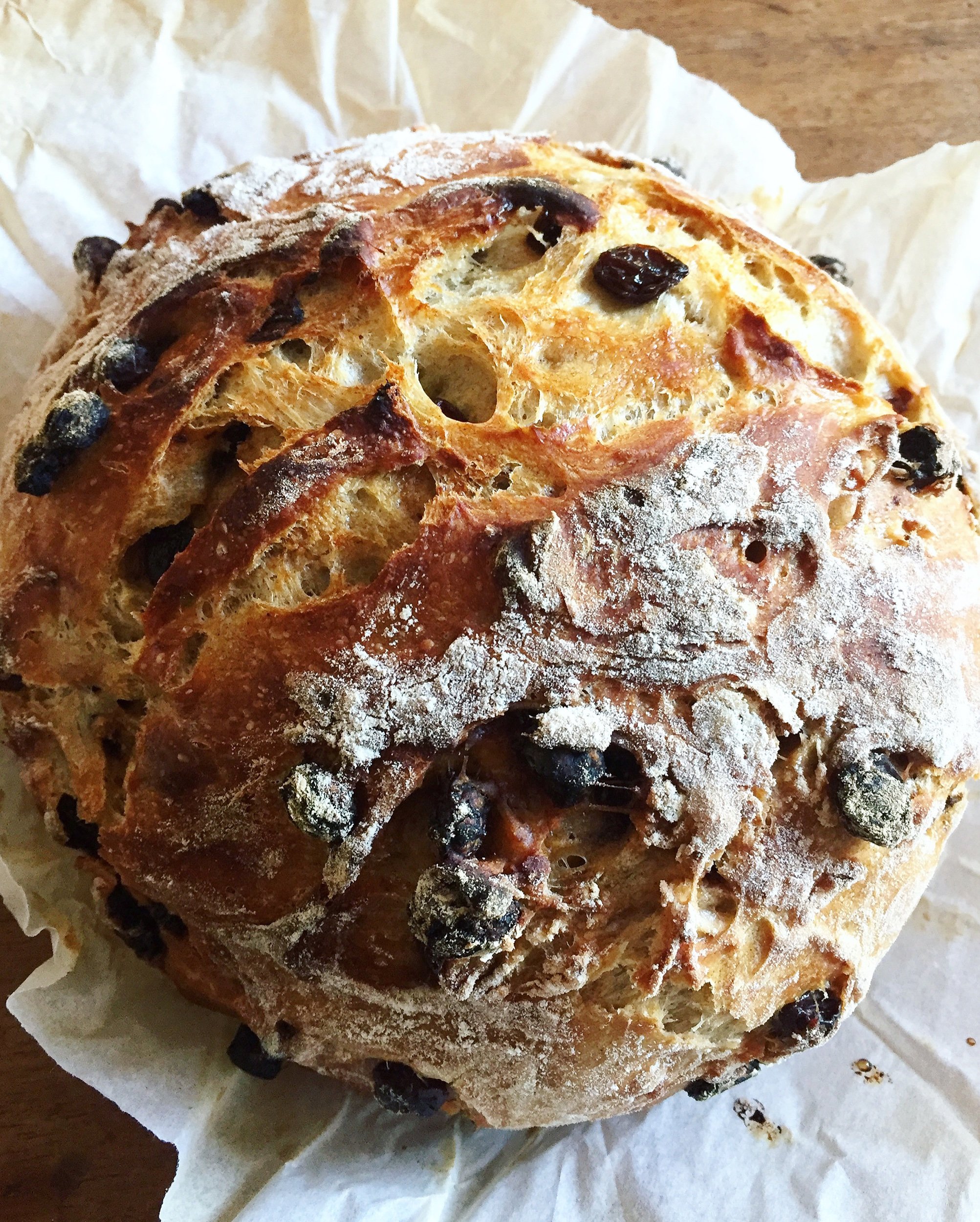 Rosemary & Roasted Garlic Artisan Bread. Harvest & Nourish