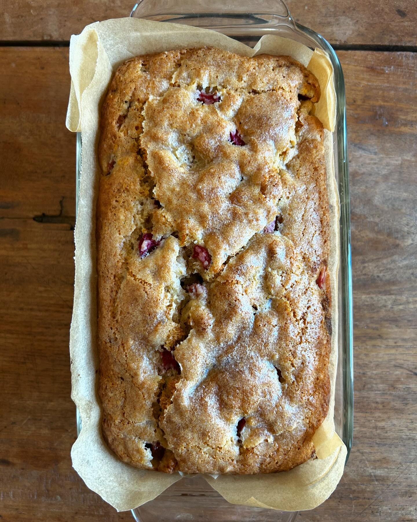 This rhubarb buttermilk quick bread is moist, tender and packed with sweetly-tart fresh rhubarb. With bright notes of orange, cardamom and vanilla, it&rsquo;s a celebration of fresh spring flavours!
 
Comment RHUBARB to have the recipe 🔗 sent straig