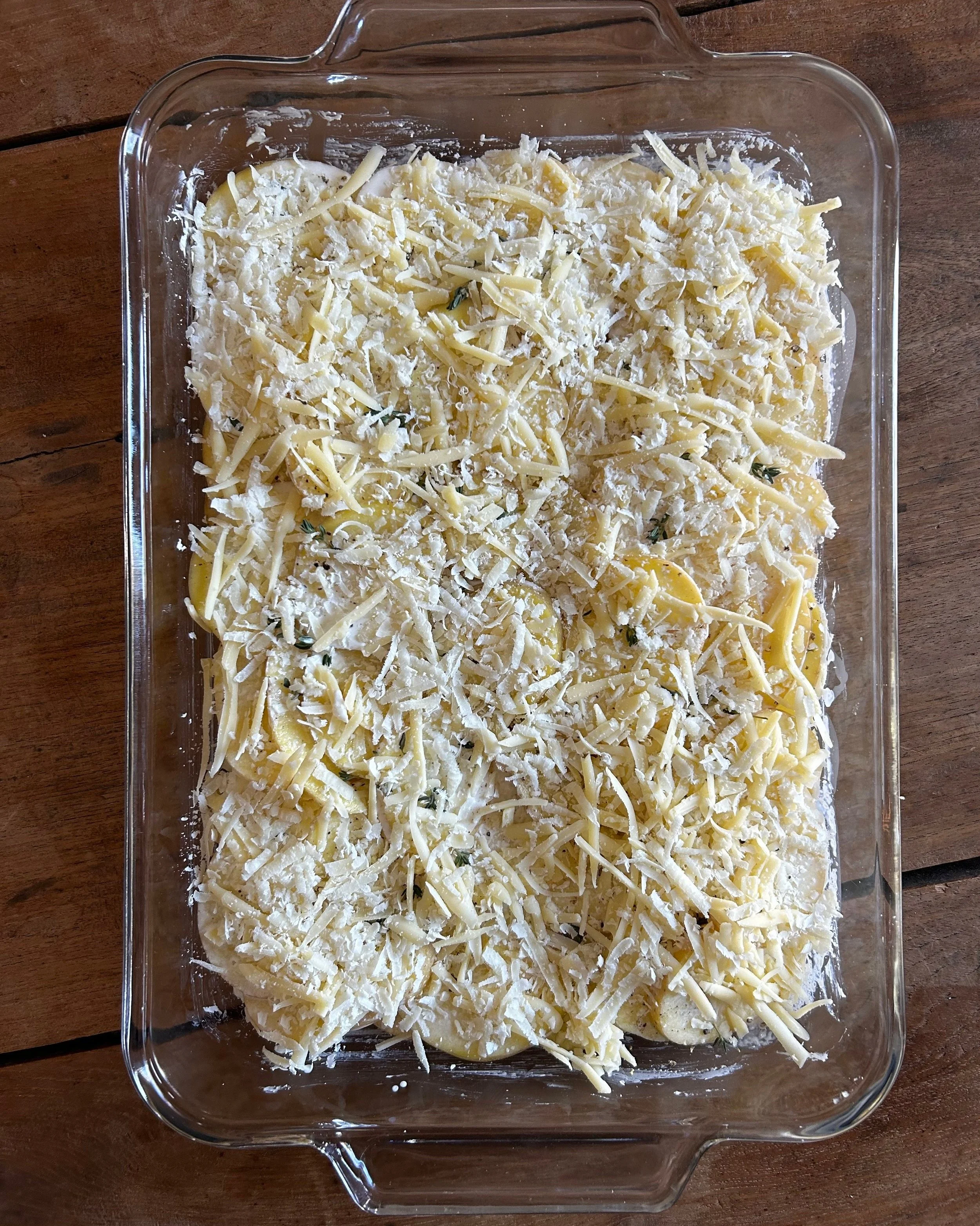 Potatoes au Gratin with Gruyère. | harvestandnourish.com