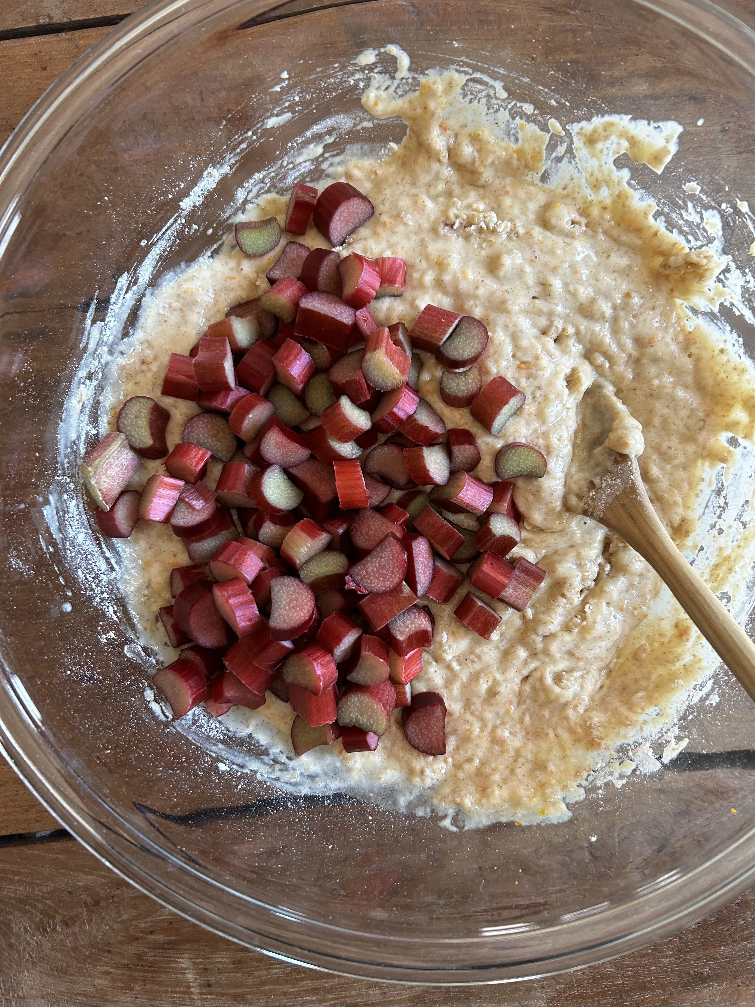 Rhubarb Quick Bread. | harvestandnourish.com