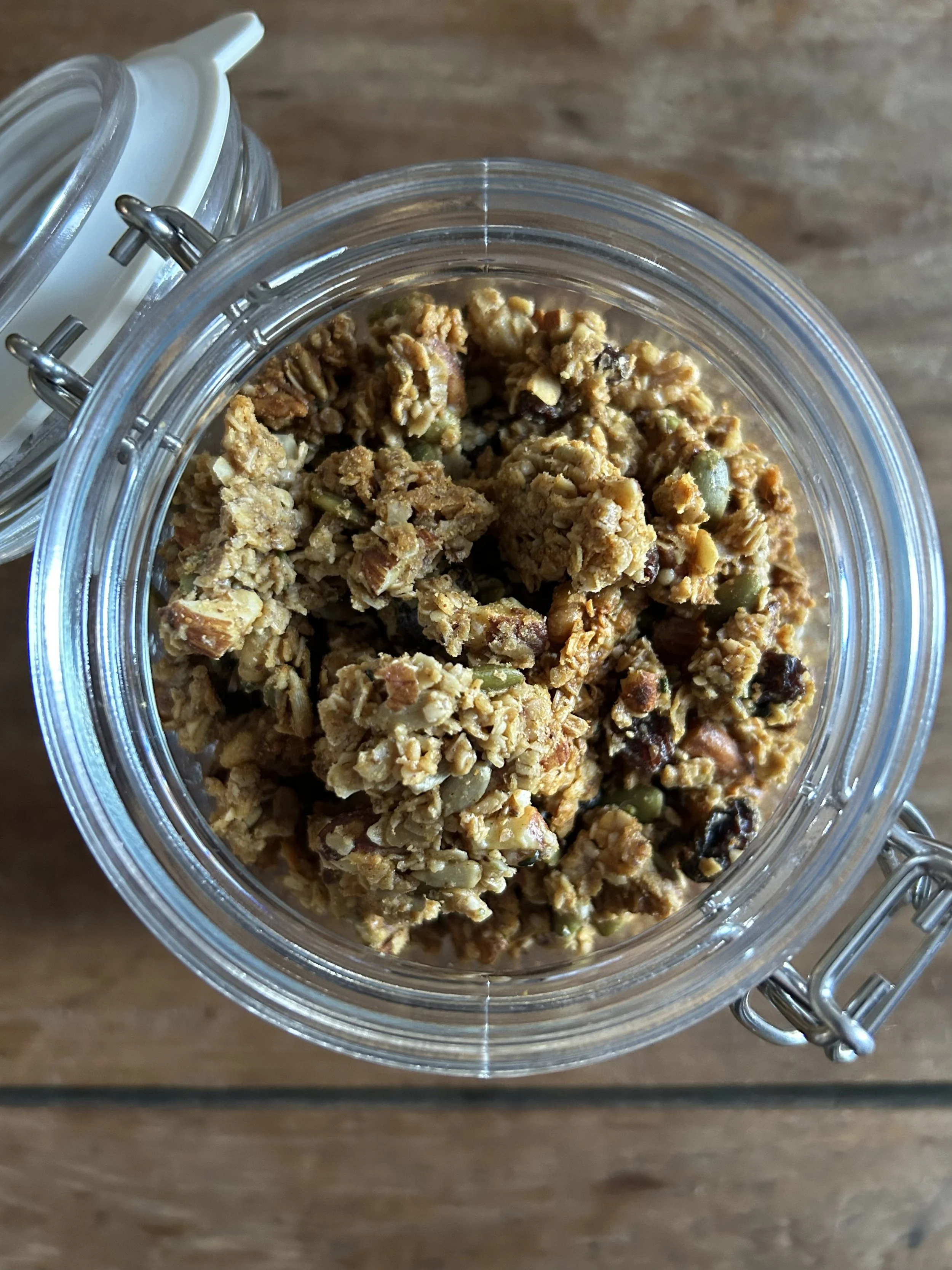 Large Batch HighProtein Granola. Harvest & Nourish