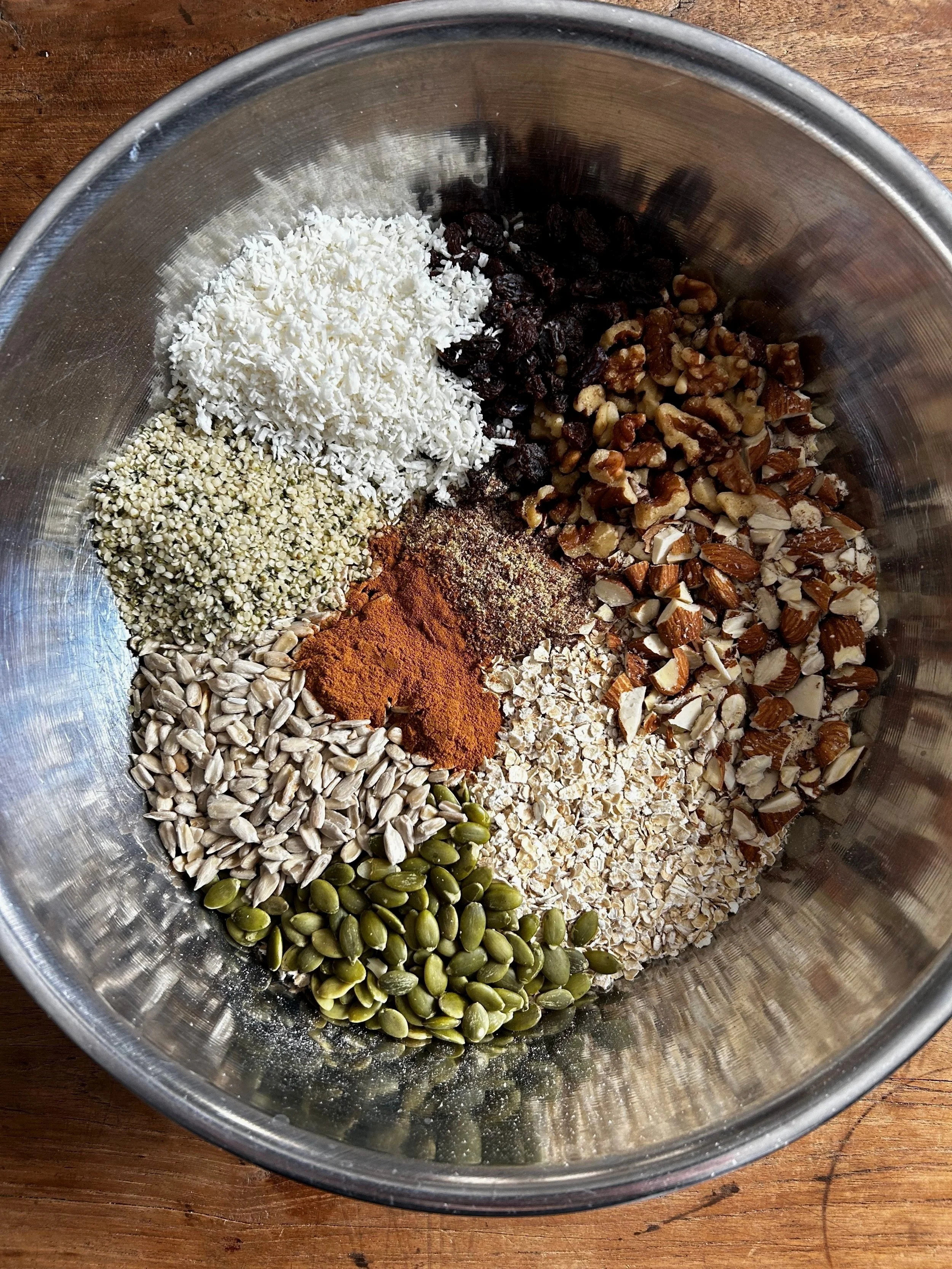 Large Batch High-Protein Granola. | harvestandnourish.com