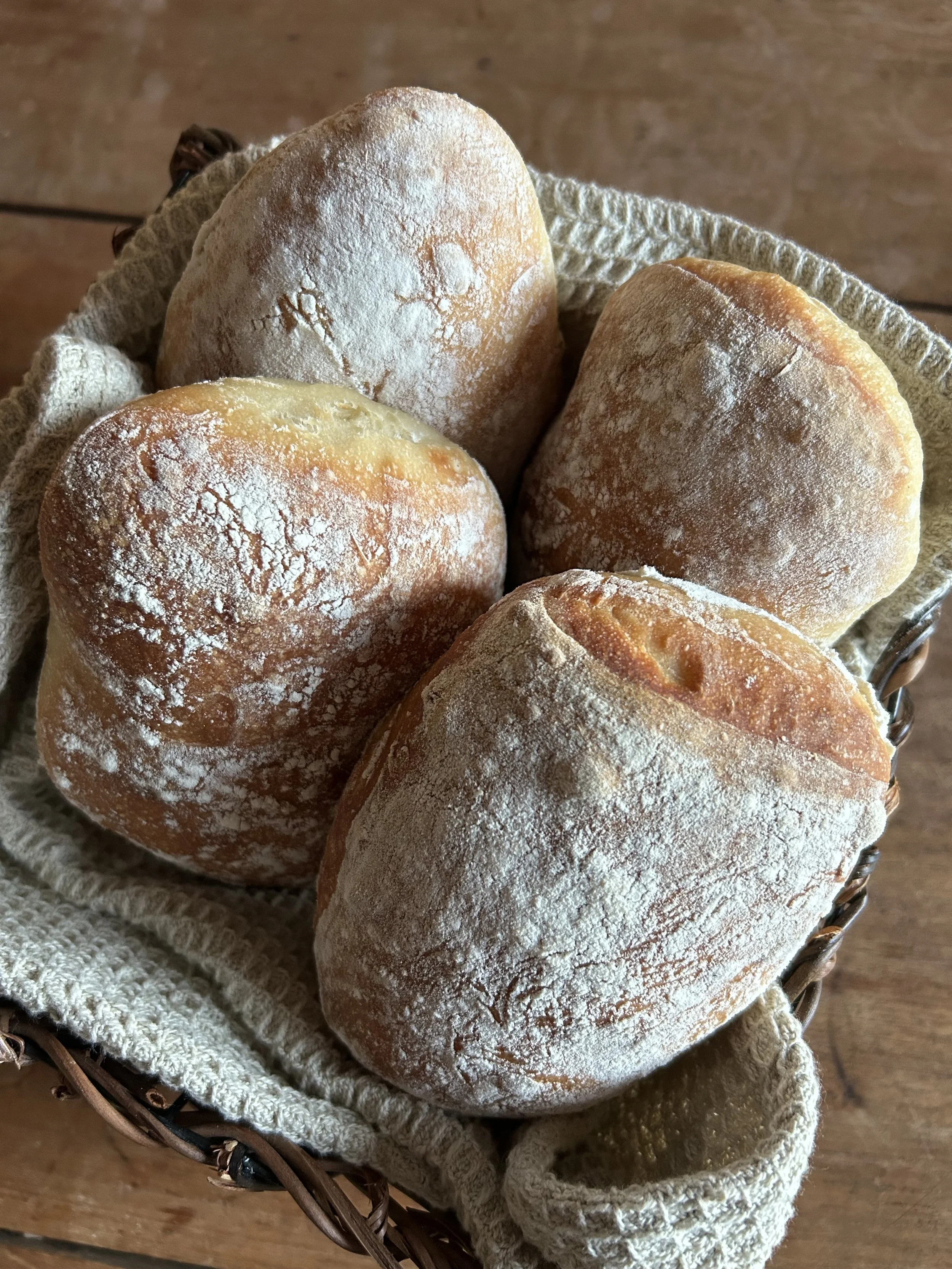 Small Batch Ciabatta Rolls. | harvestandnourish.com