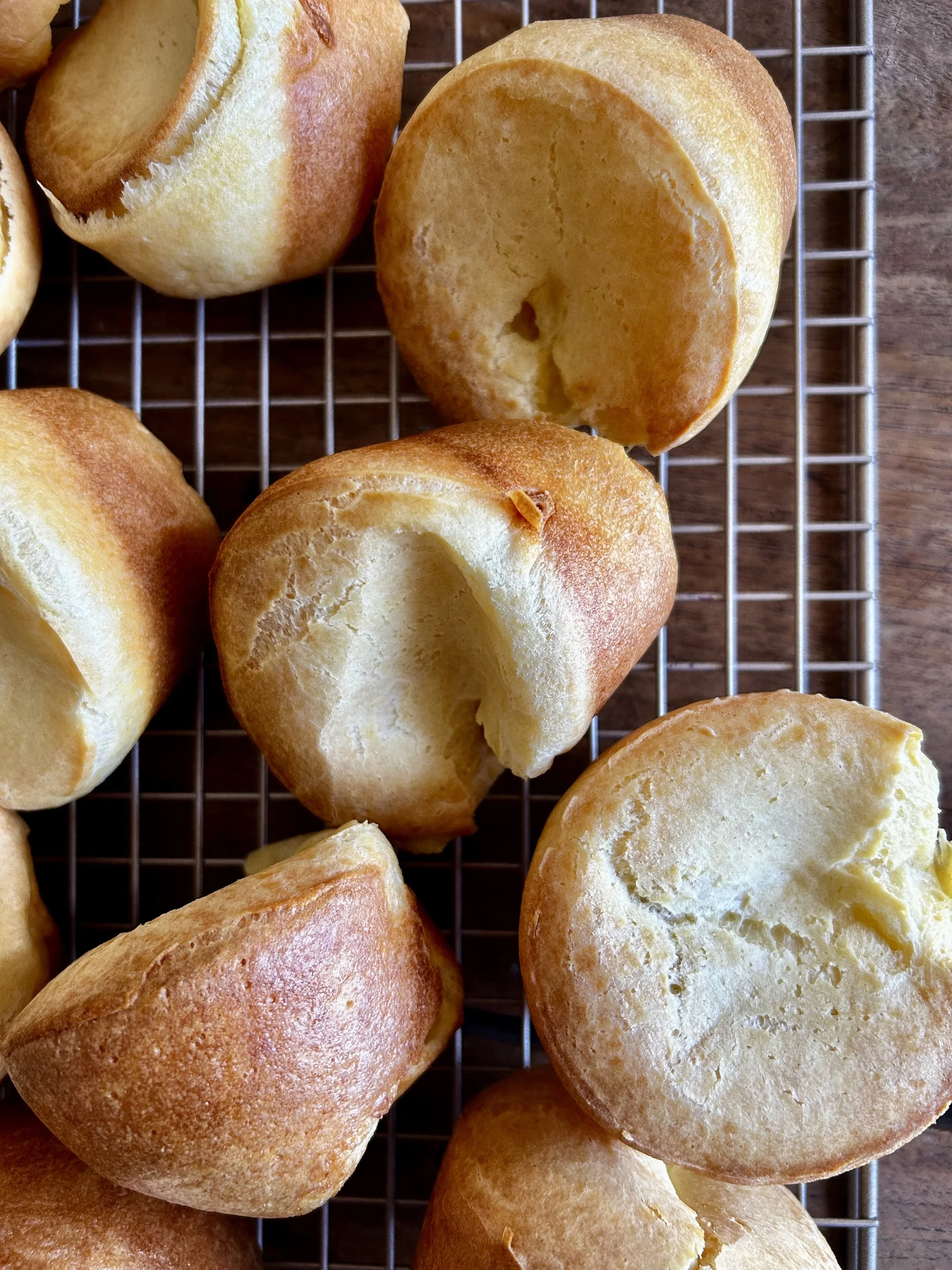 Muffin Tin Popovers. | harvestandnourish.com