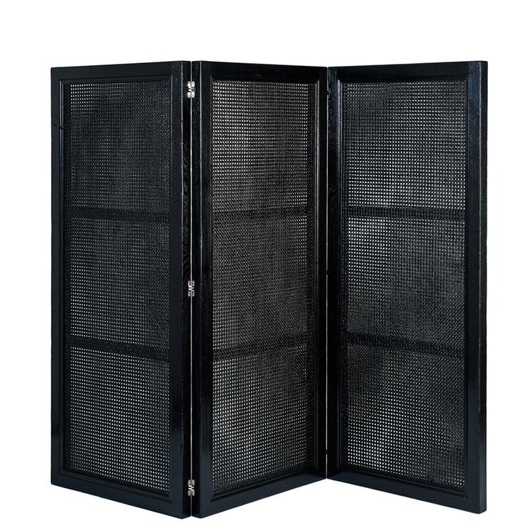 Cane Three Panel Screen