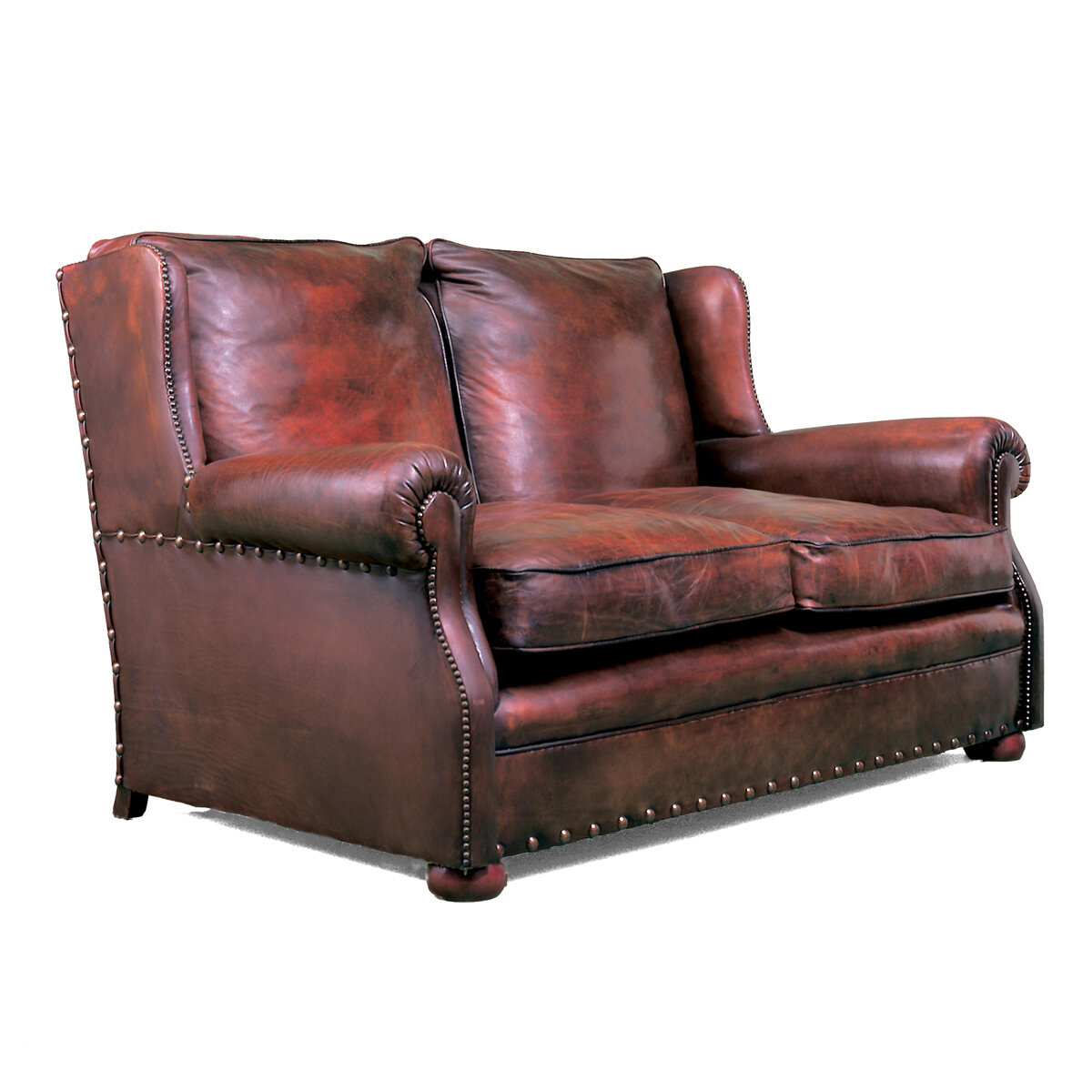 Chatsworth Leather Club Sofa