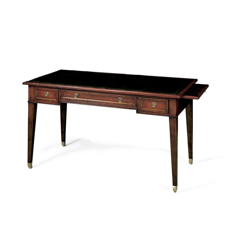 Directoire Writing Table with Leather Top