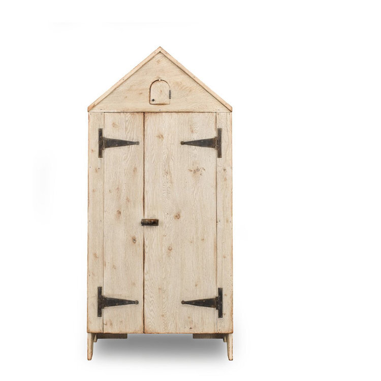 Wooden Bird House Cabinet
