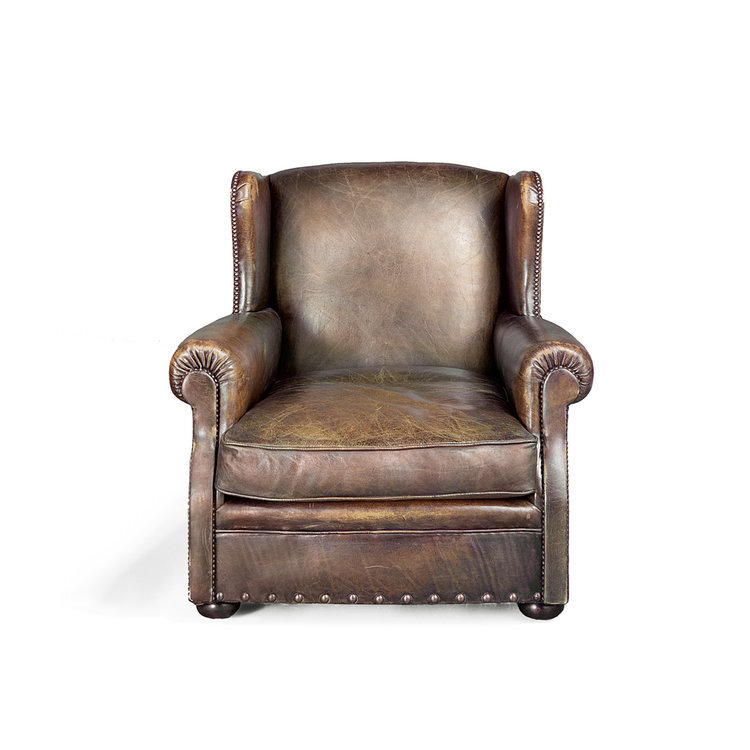 Chatsworth Leather Club Chair
