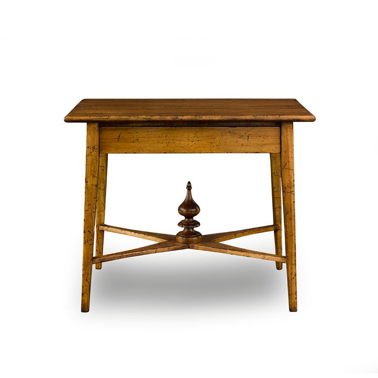 Swedish Side Table with Finial