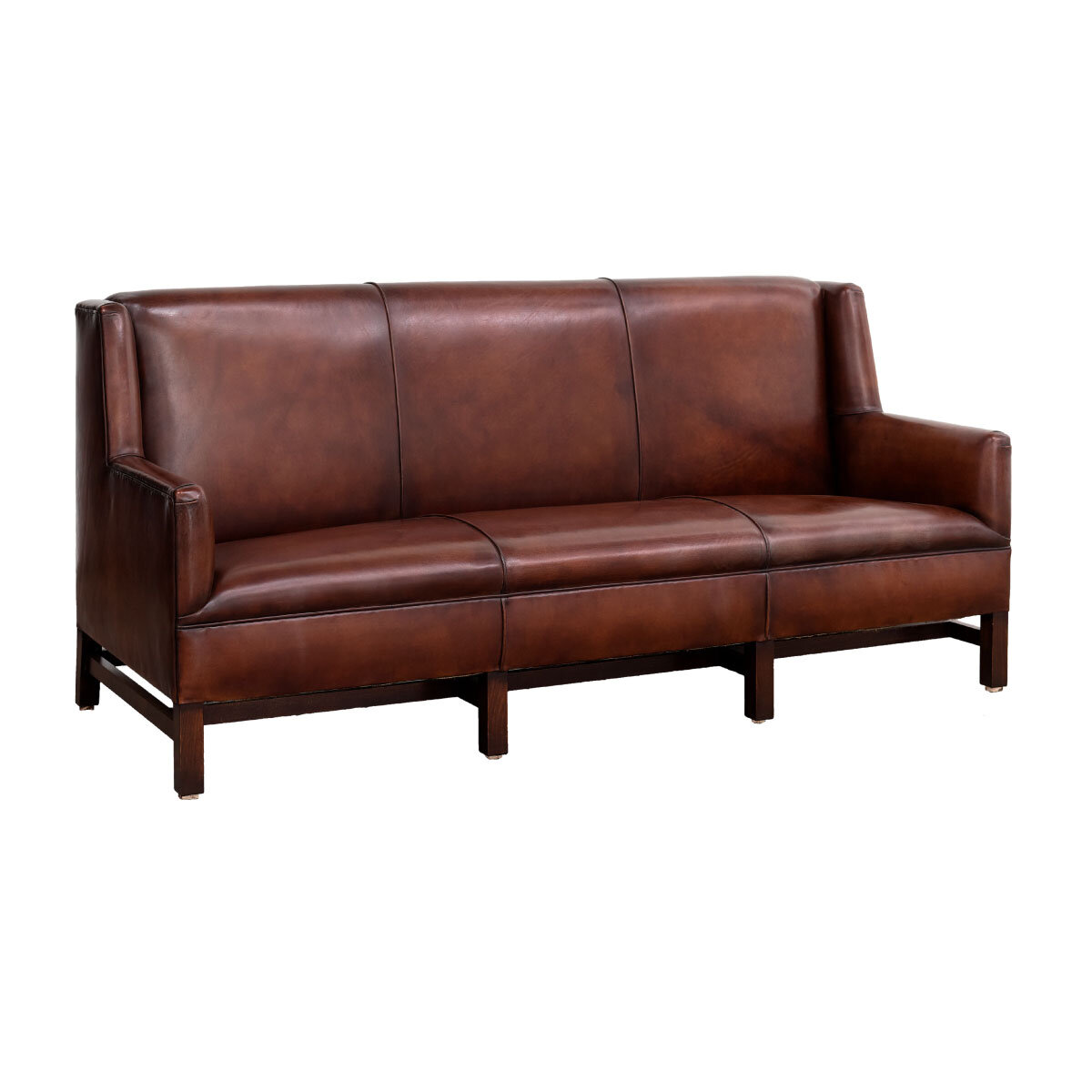 Sofa in Dark Tan Leather.jpg