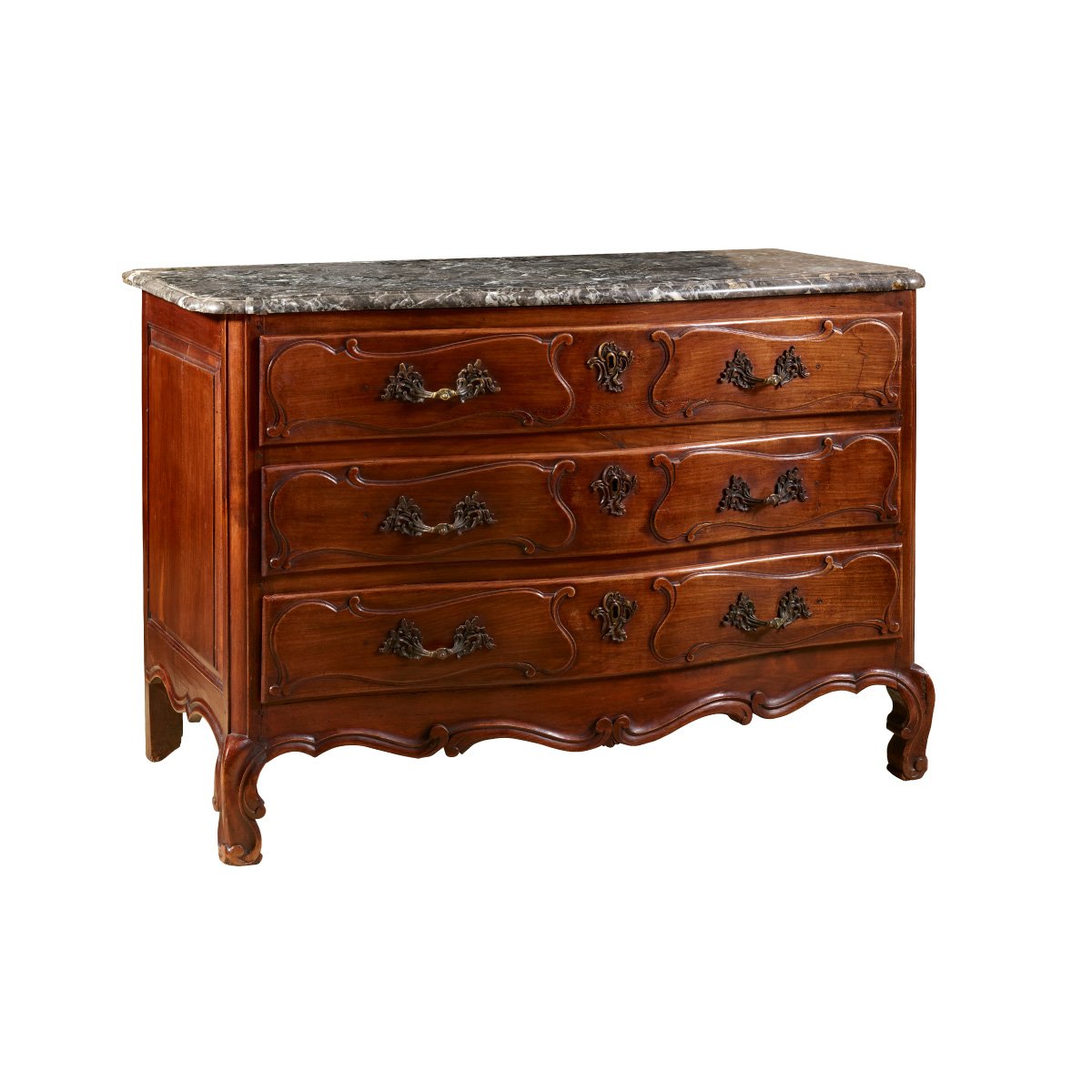 Commode With Gray Marble Top