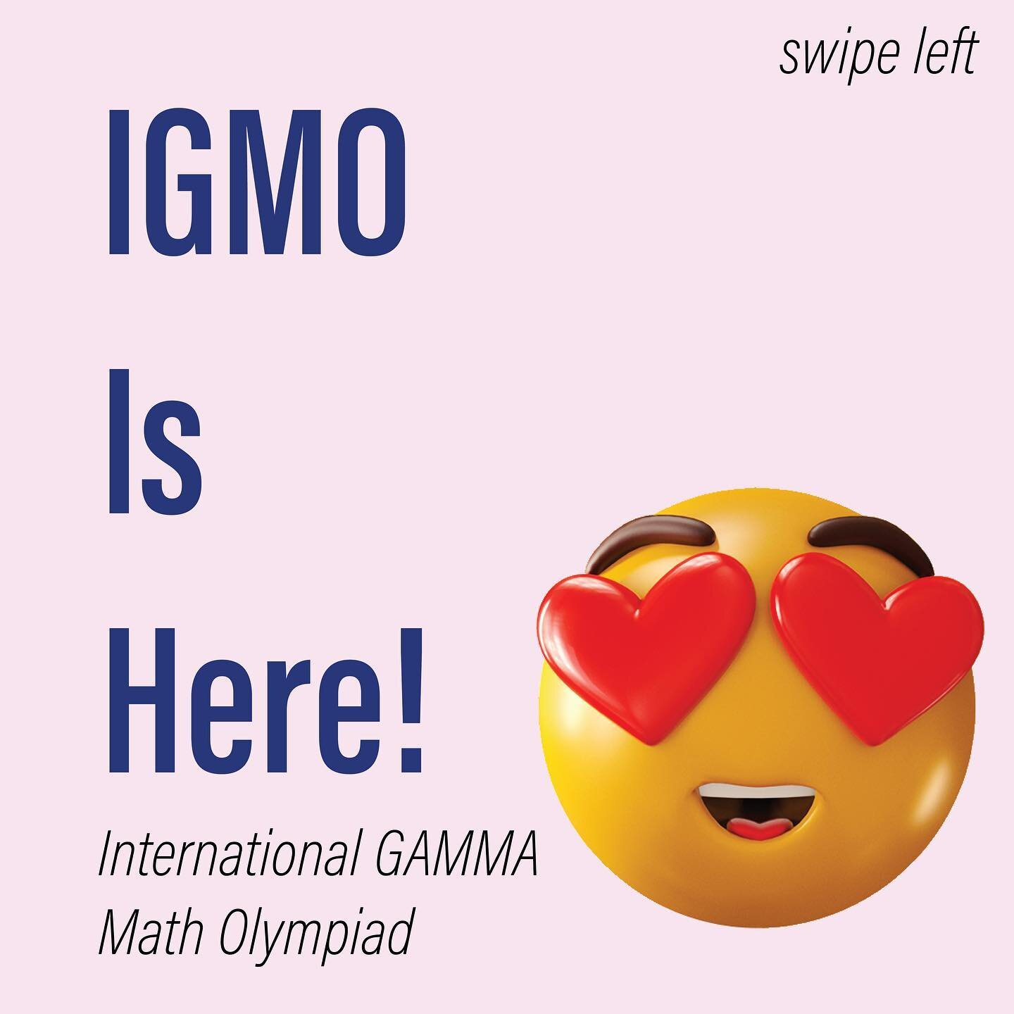 We&rsquo;re officially running the second annual IG Math Olympiad this year and it&rsquo;s gonna be epic!!

Just like last year, this Olympiad will be virtual and open to everyone. We&rsquo;ll also have cash prizes this time for both winners and non 