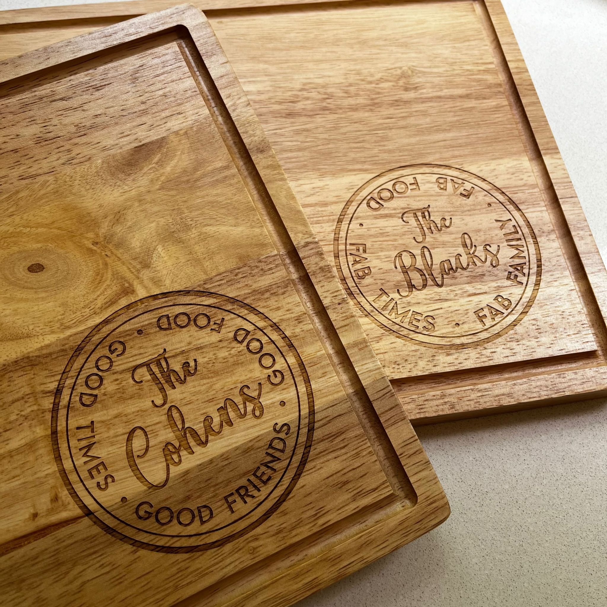 Engraved Charcuterie Board