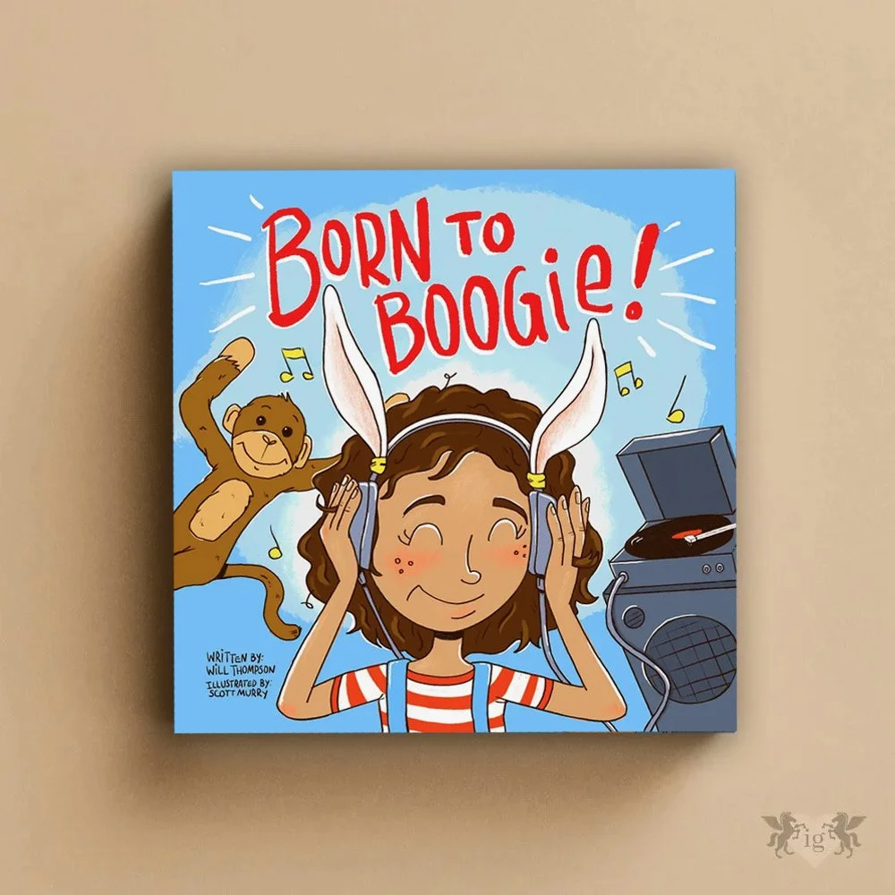 Born To Boogie! Hardcover Book