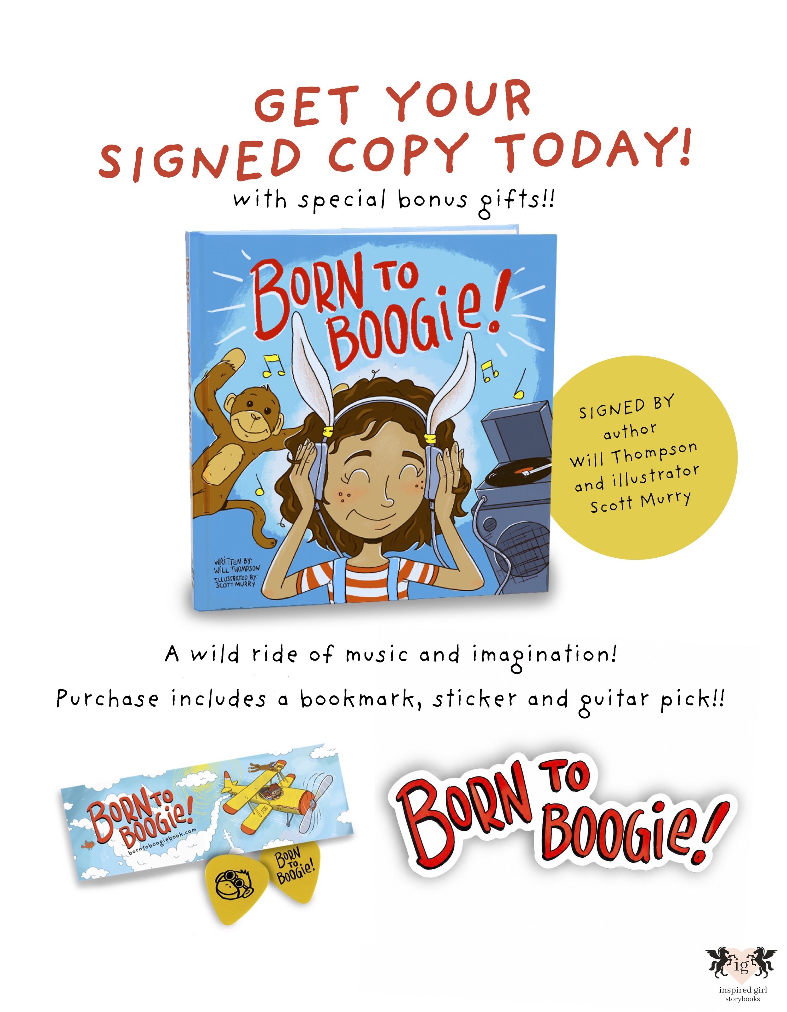 Born To Boogie! Deluxe Signed Edition