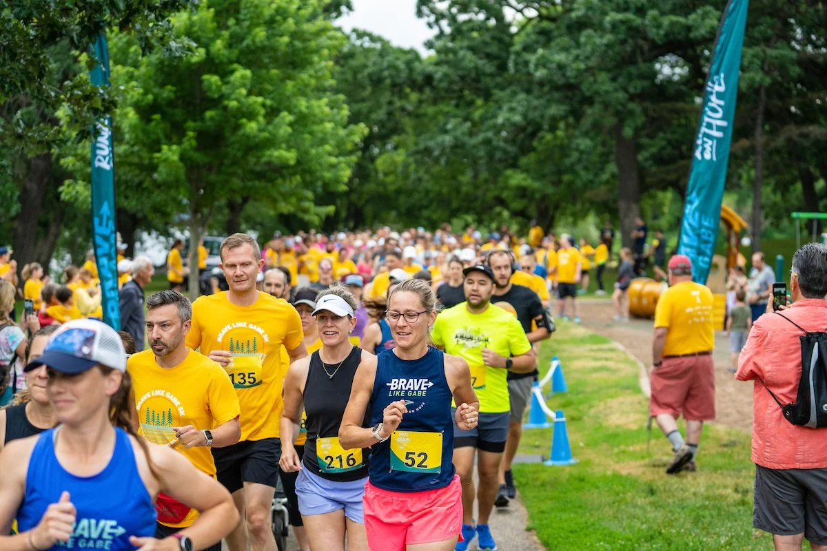 The 2022 Brave Like Gabe 5K in St. Paul, Minnesota