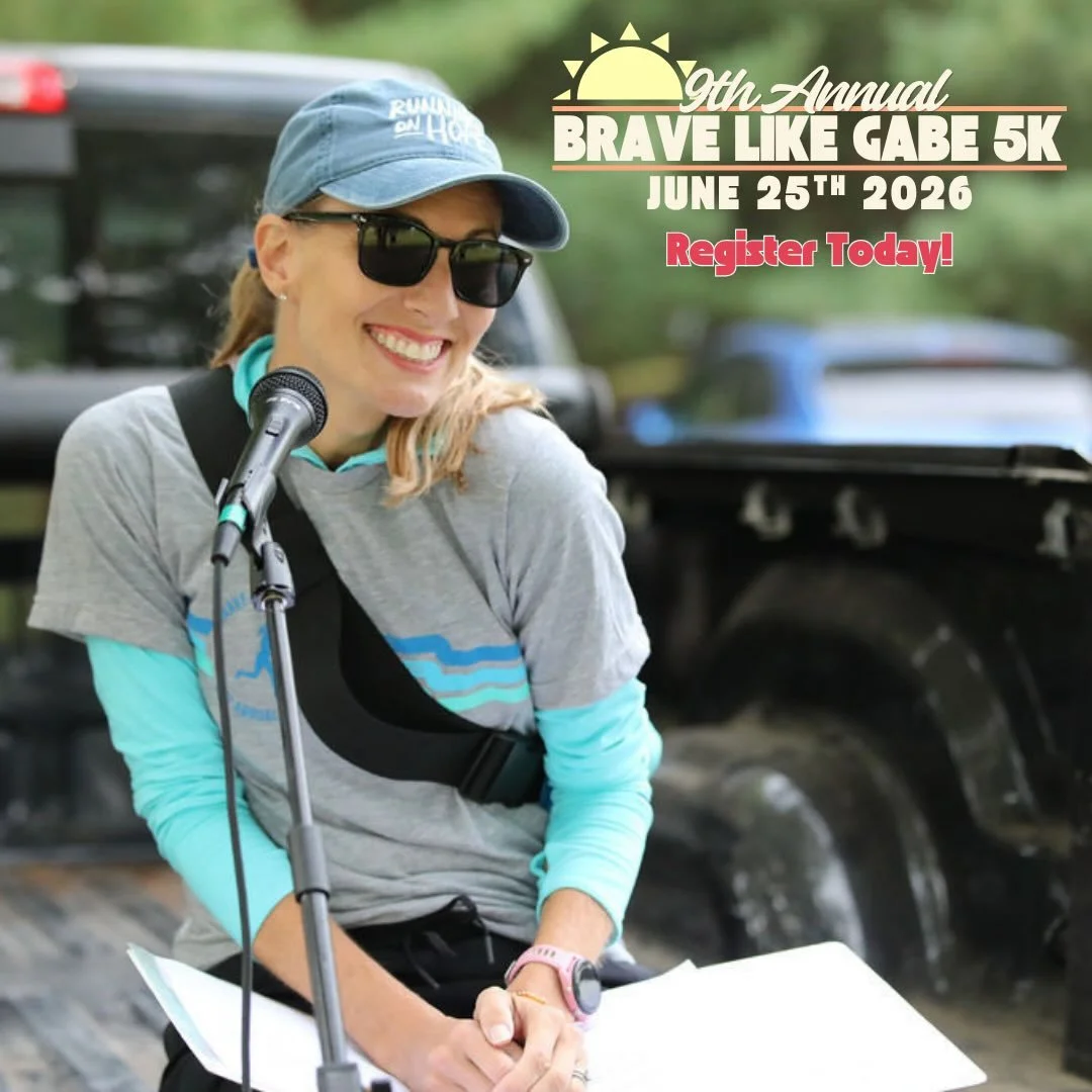 We are so excited to announce that Olympian and Broadcaster, Carrie Tollefson will be once again emceeing the 9th Annual Brave Like Gabe 5K in St. Paul on June 25th, 2026! Carrie is a longstanding Brave Like Gabe Foundation board member and good frie