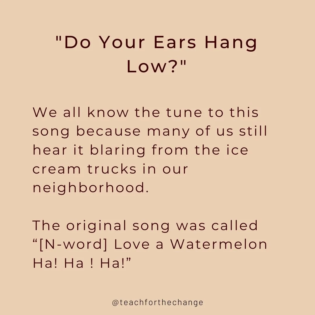 Racist nursery rhymes what we didn’t know as kids… — Teach for the Change