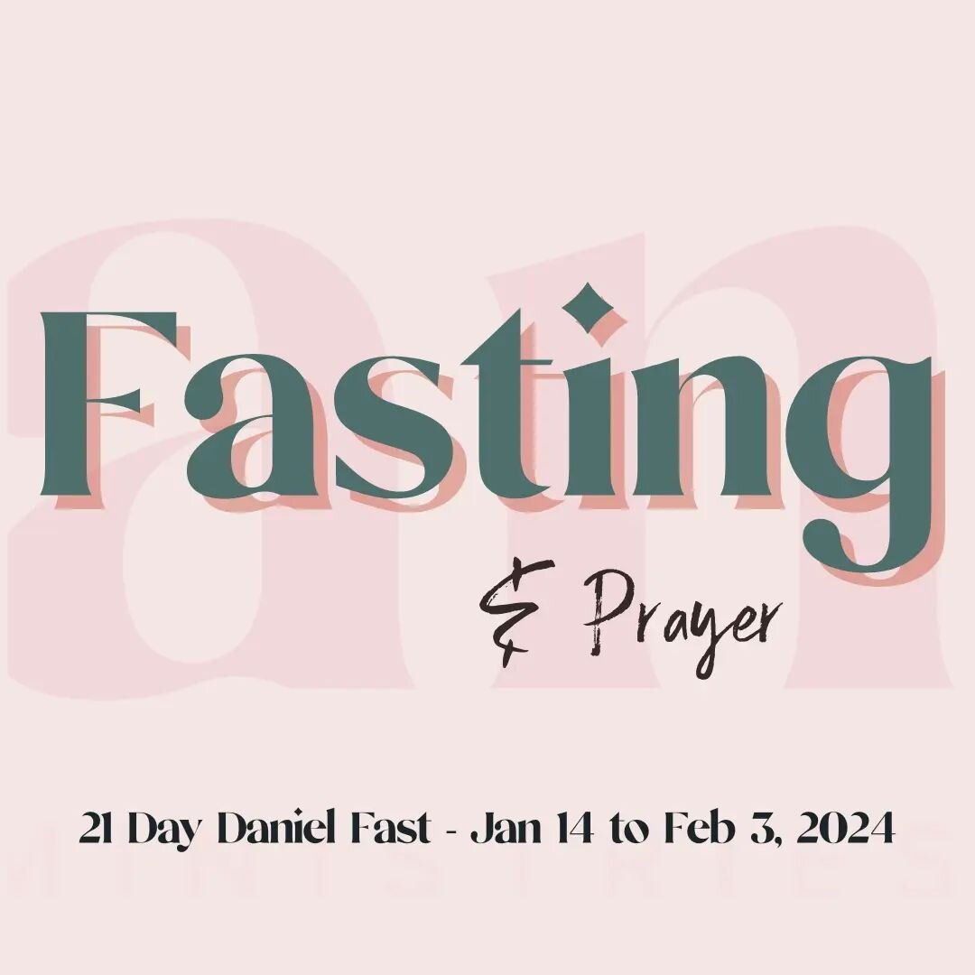 I have felt the Holy Spirit pressing to complete a 21-Day Daniel Fast. I want to extend the invitation to you as we start the year by committing&nbsp;to seek the Lord, humbling ourselves and drawing closer to God.

Starting Sunday, January 14th, join