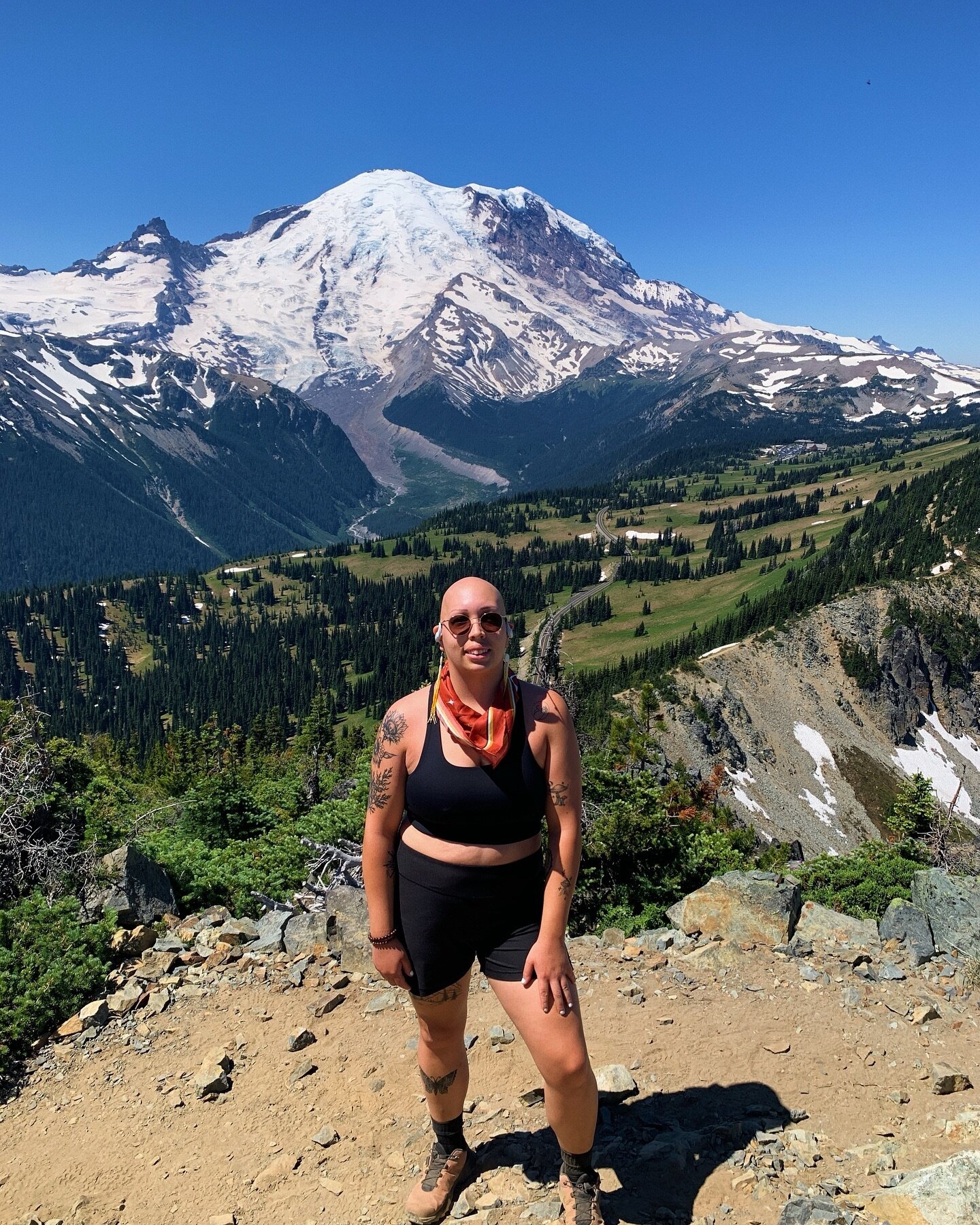 Meet Shanice Snyder. 

Shanice is a female-hiker, land steward, and activist currently living on the Coast Salish and Puyallup lands known as Tacoma, Washington. Shanice works primarily as a crew member for an organization in Seattle that focuses on 