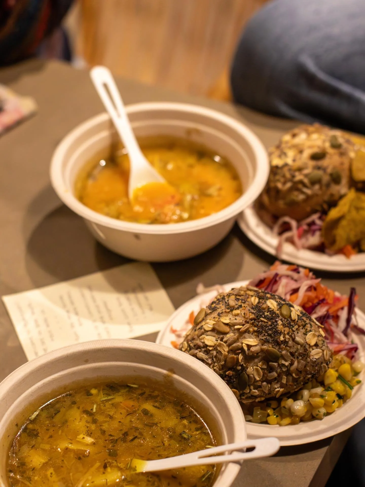 This could be you TOMORROW! 🍴

Community dinner at @scout.vt, made by @missweinerz, hosted by us. 

Bring your friend, your grandma, your neighbor, or your crush!!! It will be a sweet time. 

Sliding scale $10-$15 tickets. Get yours at sagezine.com!